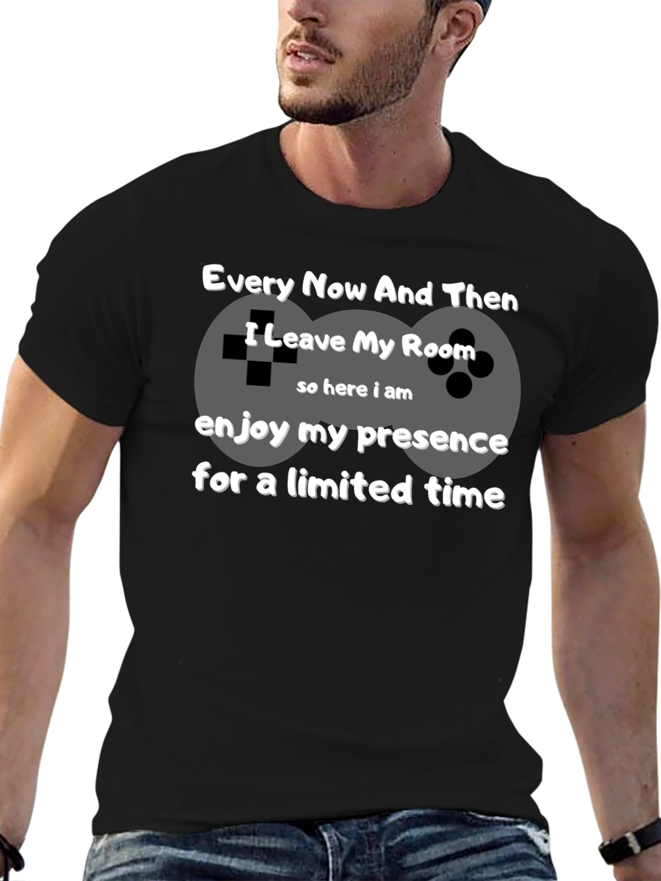 Gamer Humor T-Shirt: Limited Time Presence