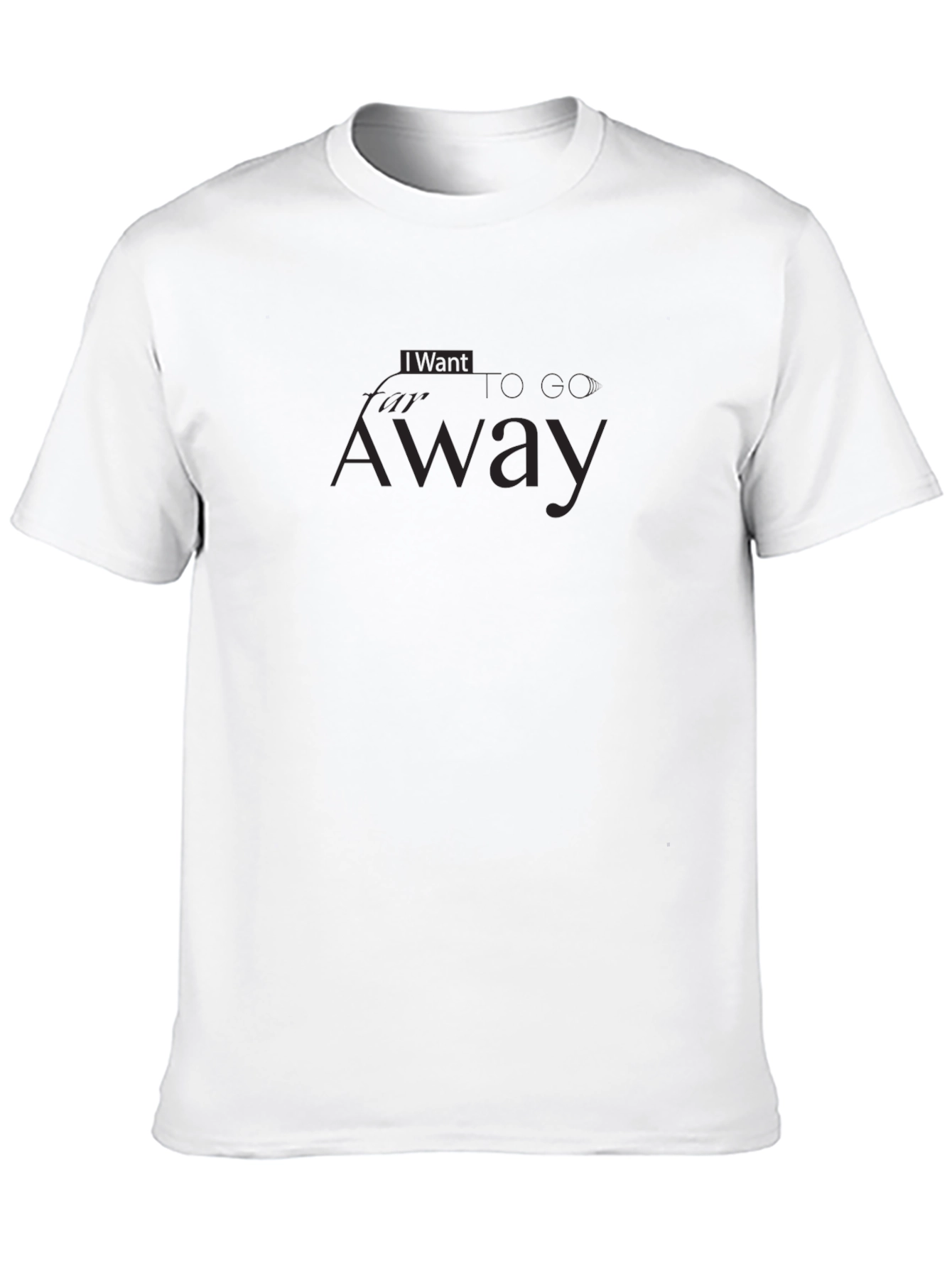 I Want To Go Away Graphic T-Shirt
