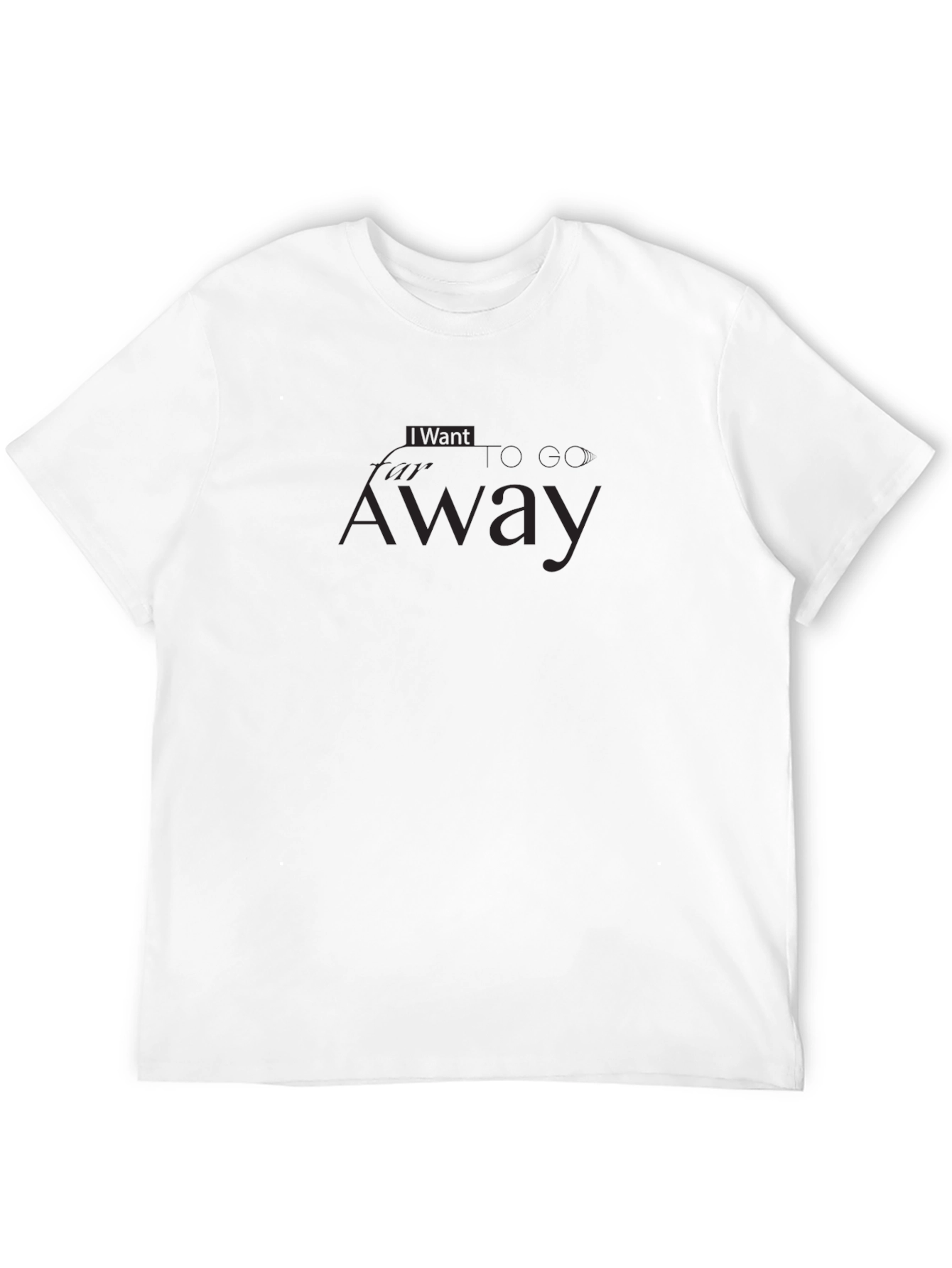 I Want To Go Away Graphic T-Shirt