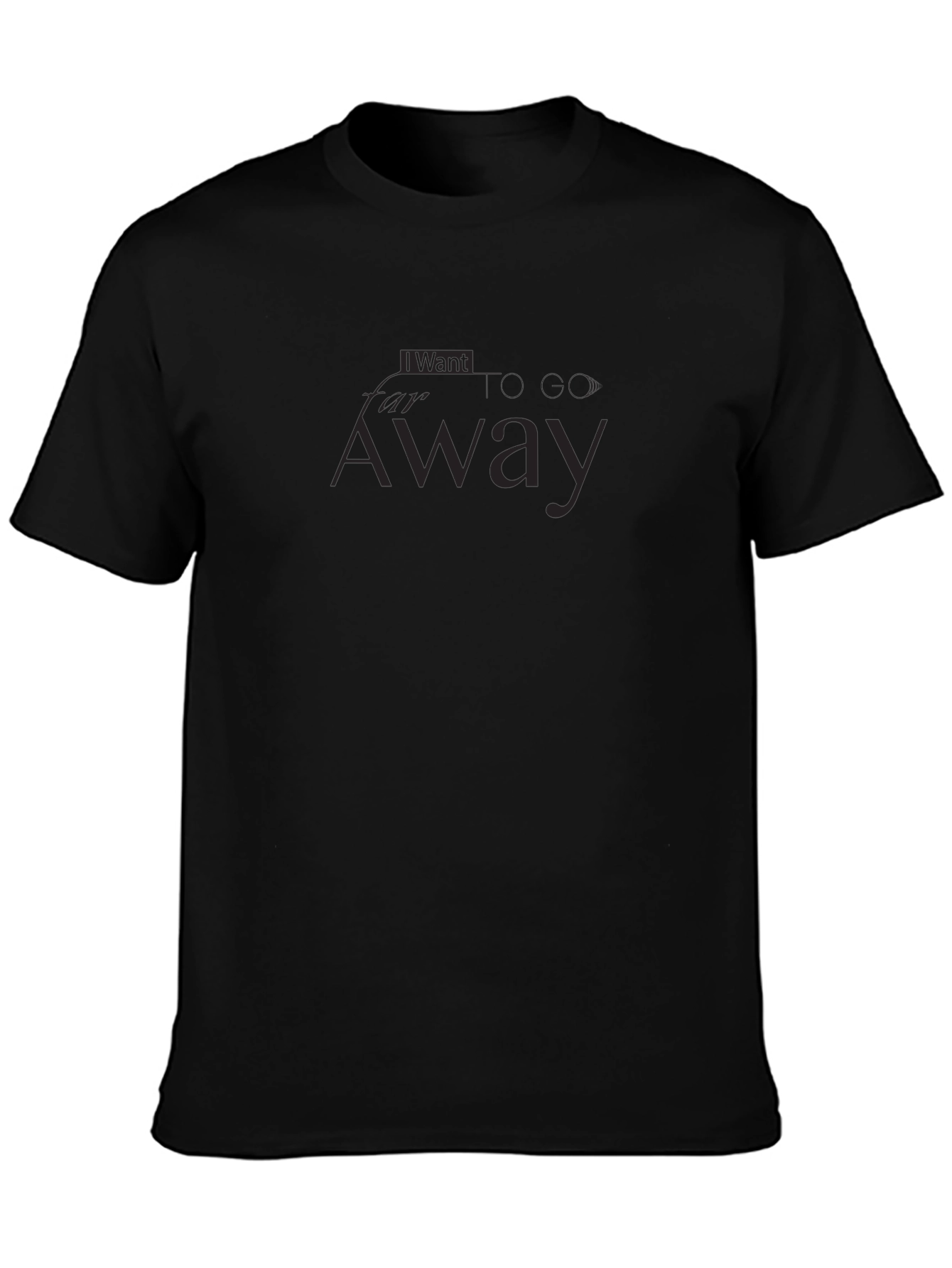 I Want To Go Away Graphic T-Shirt