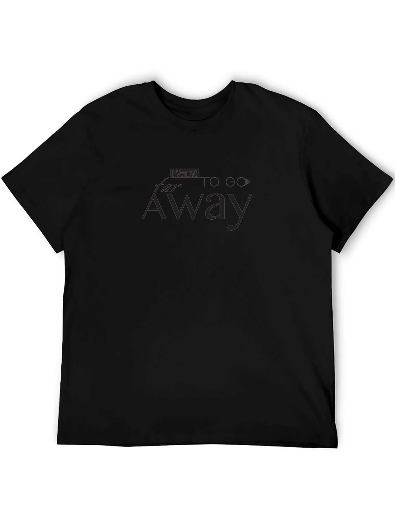 I Want To Go Away Graphic T-Shirt