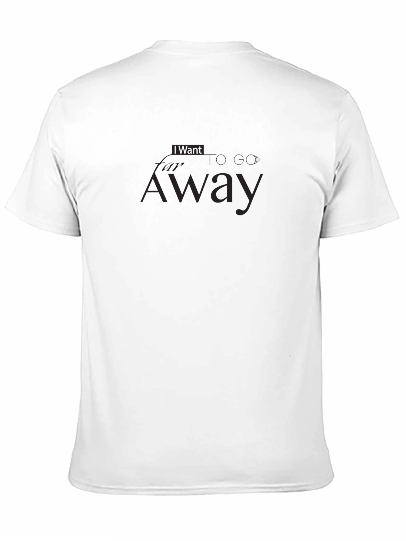 I Want To Go Away Graphic T-Shirt