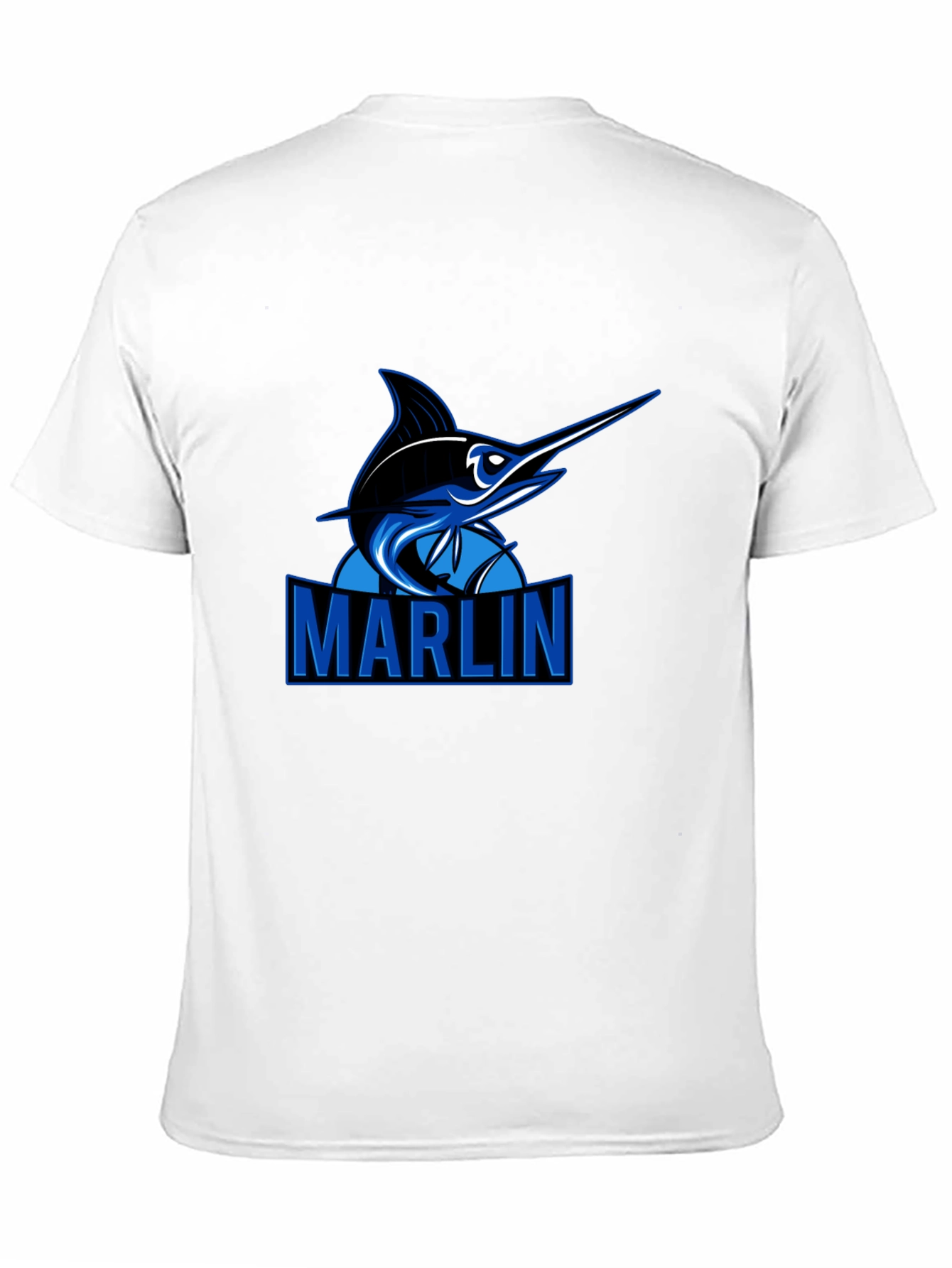 Marlin Graphic Tee - Black Casual T-Shirt