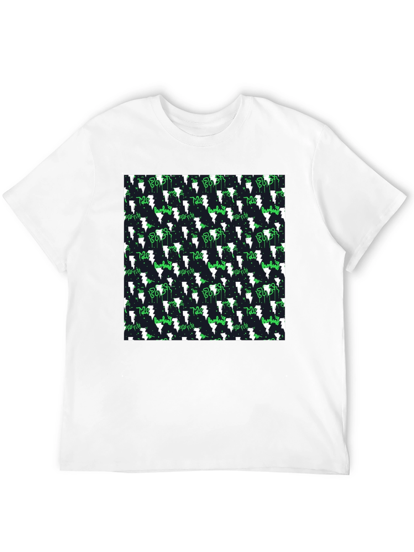 Electric Bolt Black T-Shirt