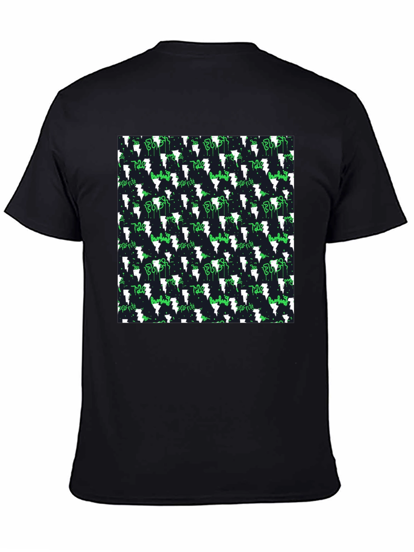 Electric Bolt Black T-Shirt