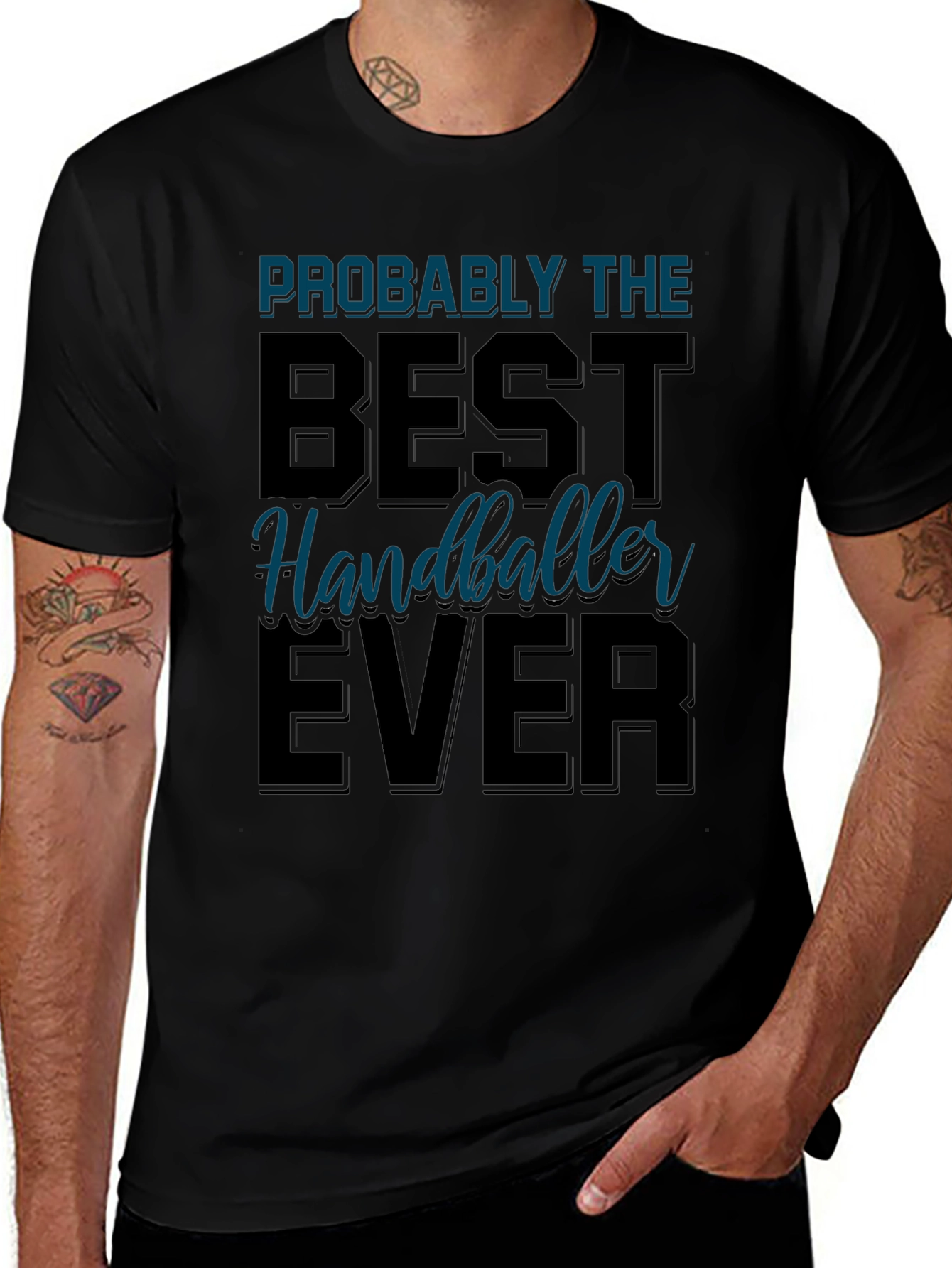 Best Handballeer Ever T-Shirt Sport Tee