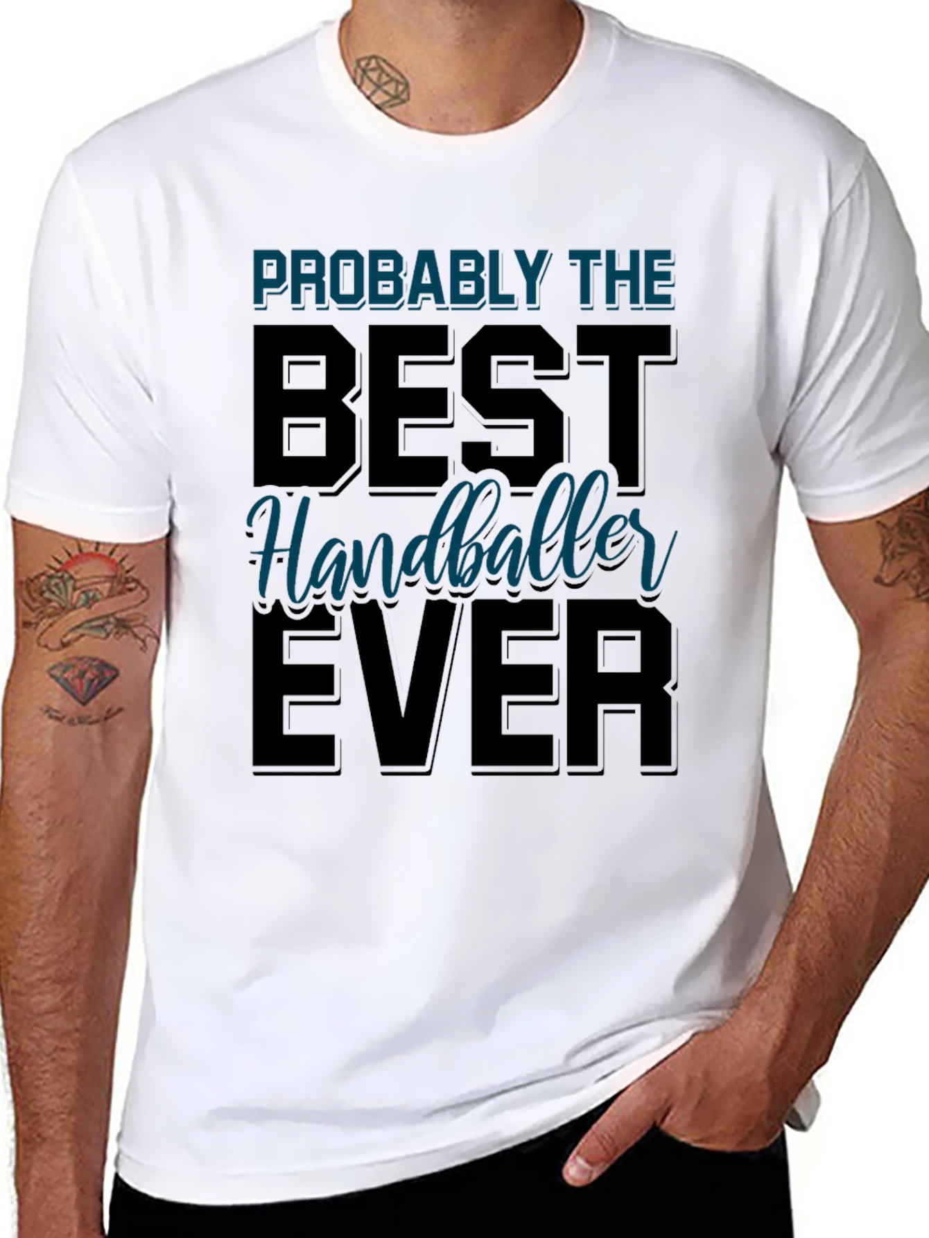 Best Handballeer Ever T-Shirt Sport Tee