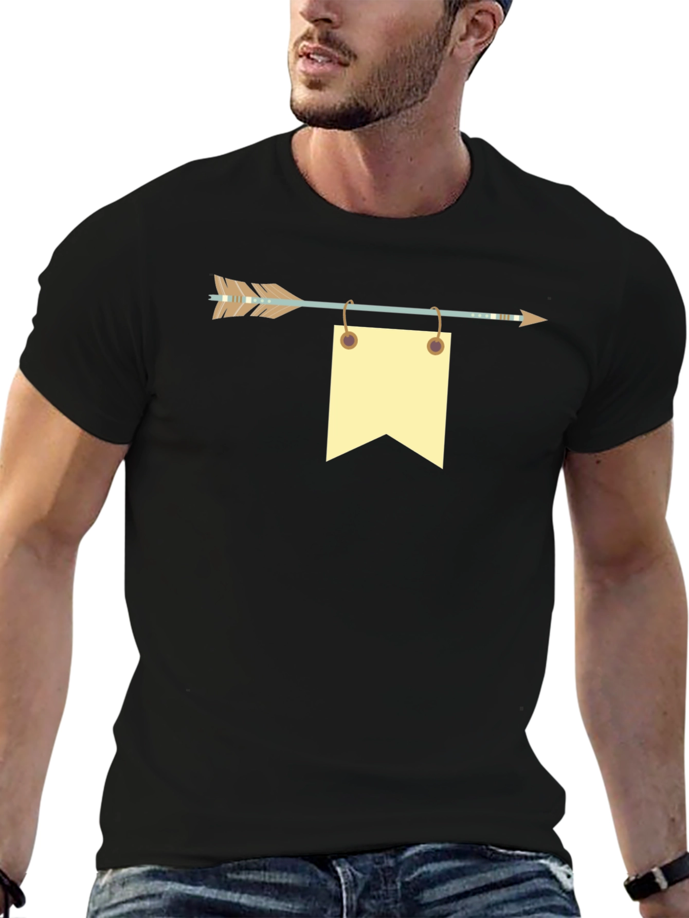 Arrow & Banner Graphic Tee