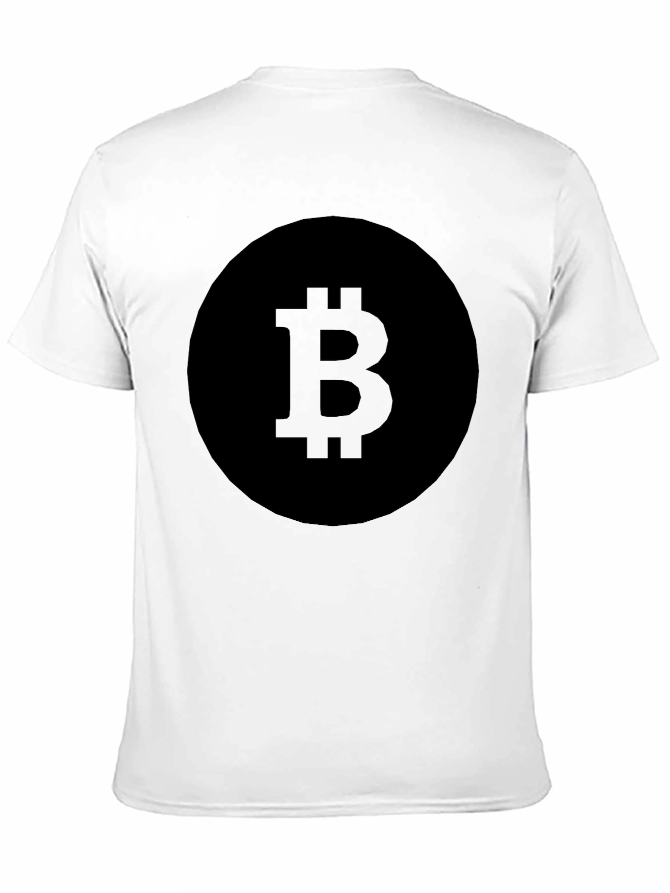 Bitcoin Black T-Shirt Crypto Currency Tee