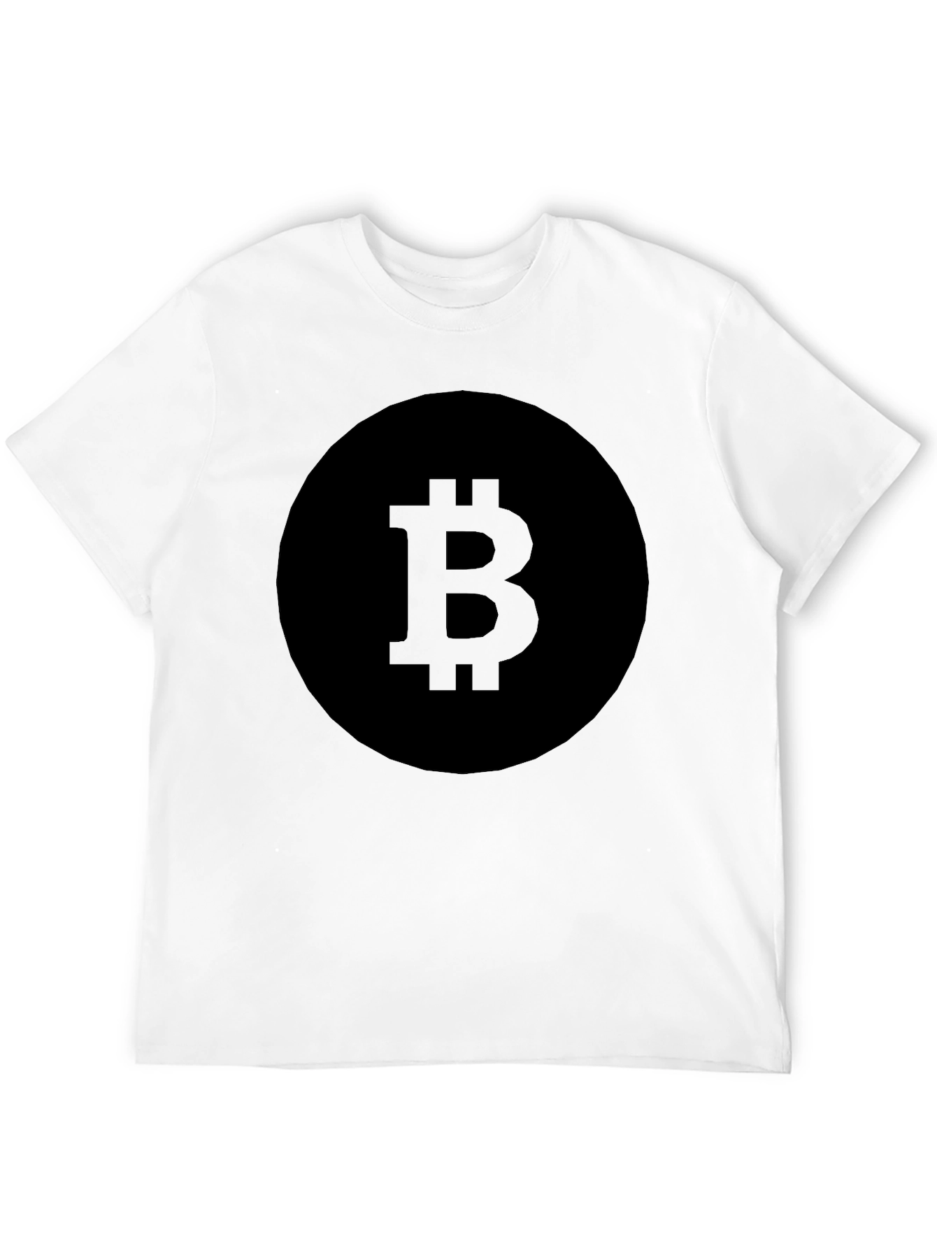 Bitcoin Black T-Shirt Crypto Currency Tee