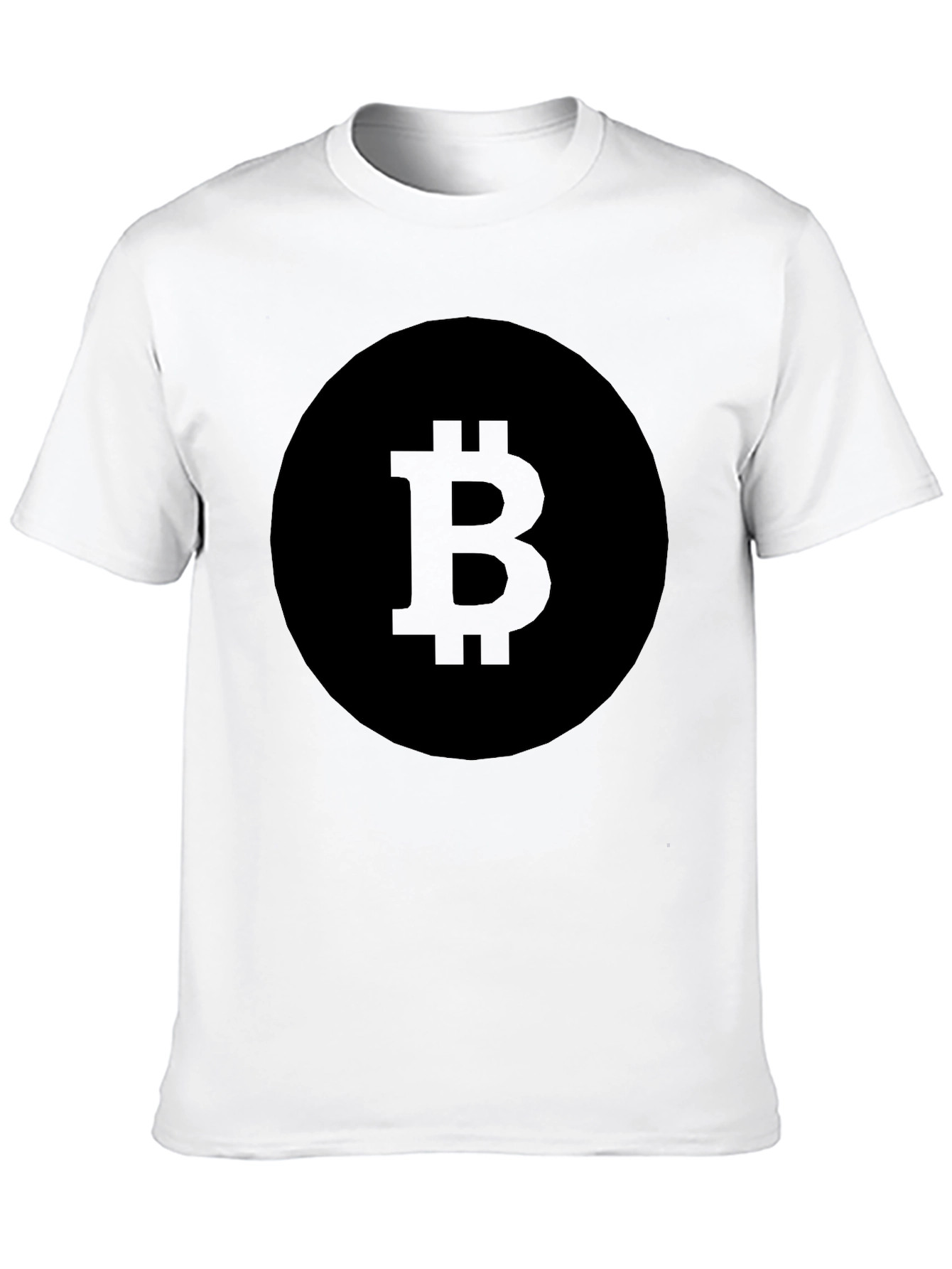 Bitcoin Black T-Shirt Crypto Currency Tee