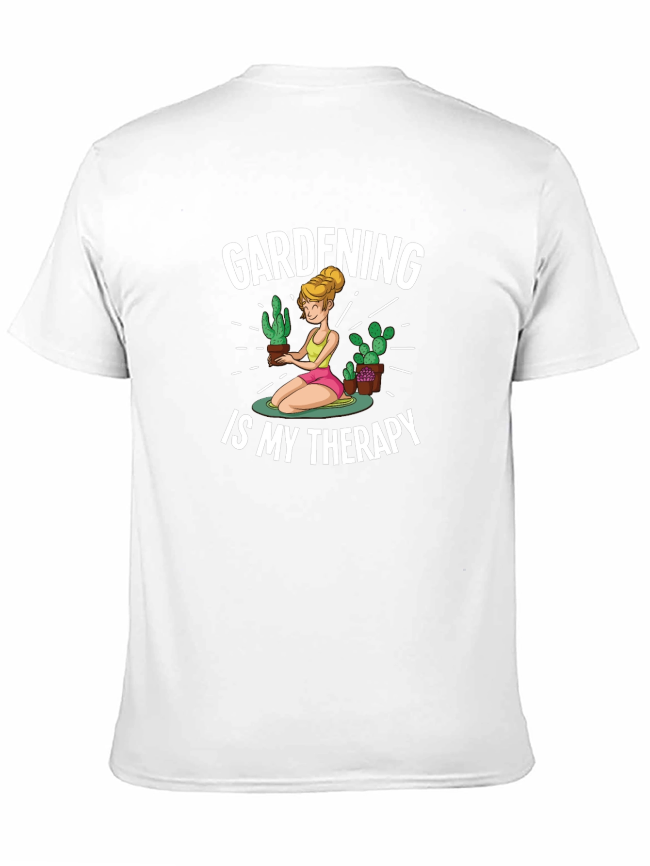 Gardening Therapy Graphic T-Shirt