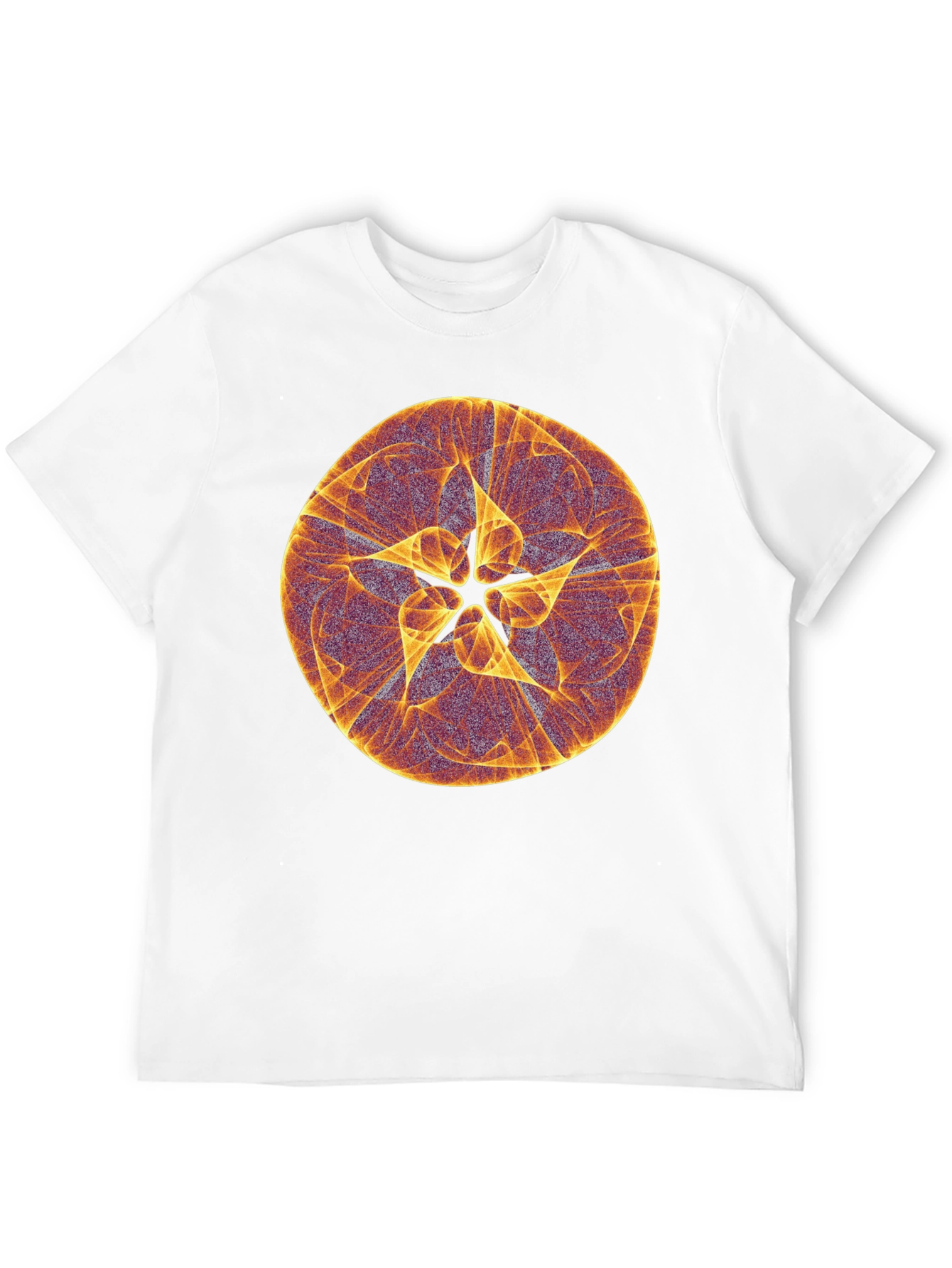Abstract Starburst Graphic Tee
