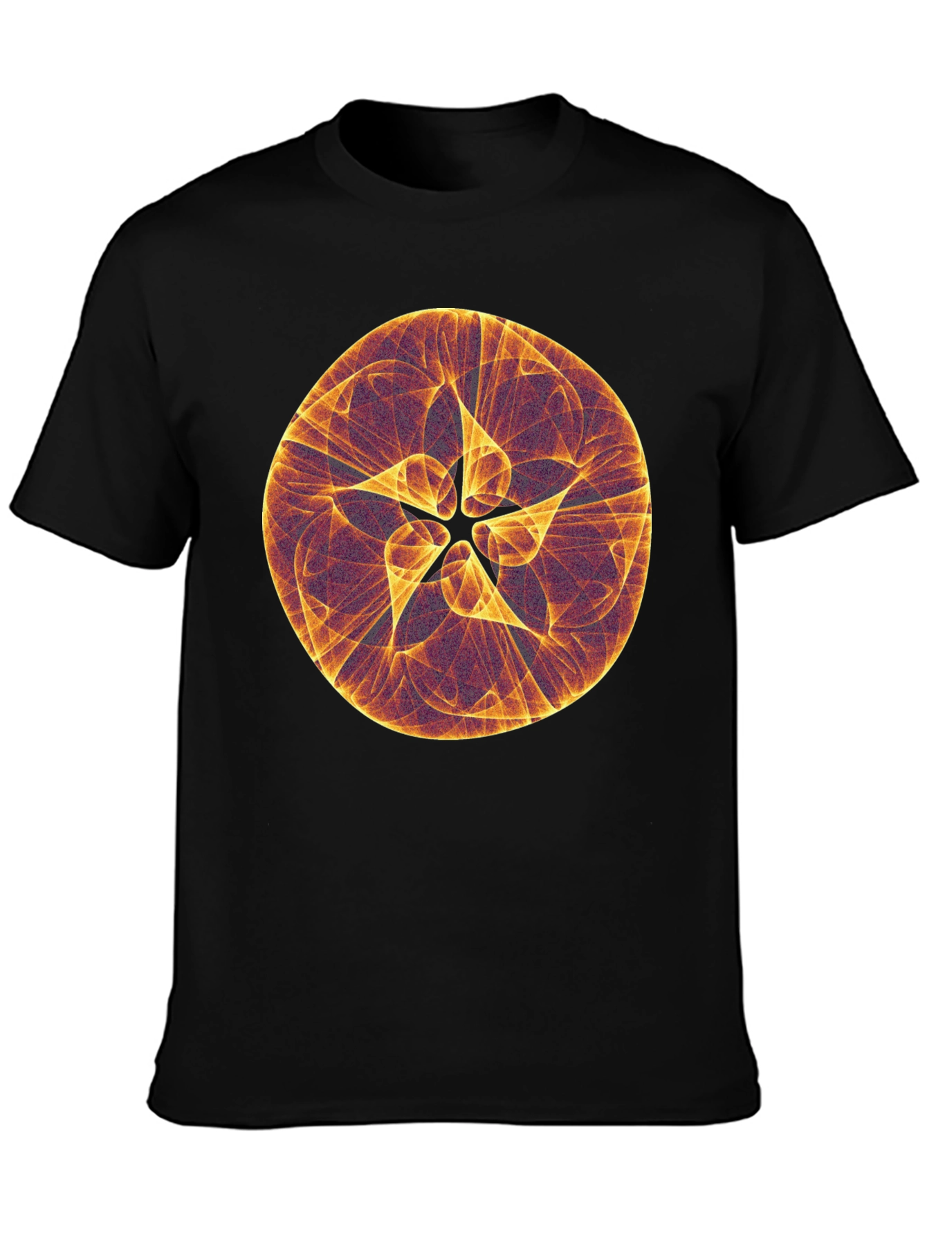 Abstract Starburst Graphic Tee
