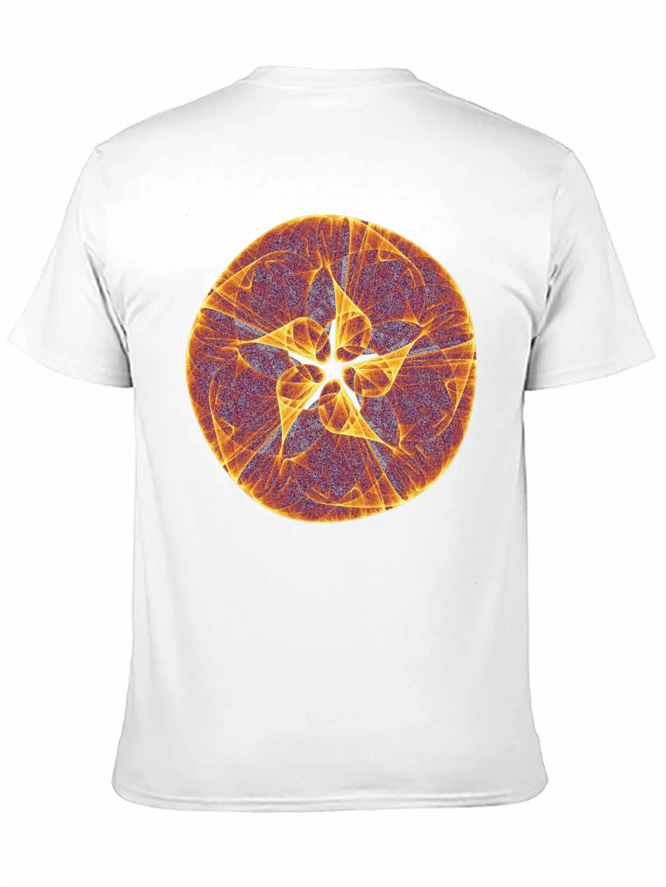 Abstract Starburst Graphic Tee