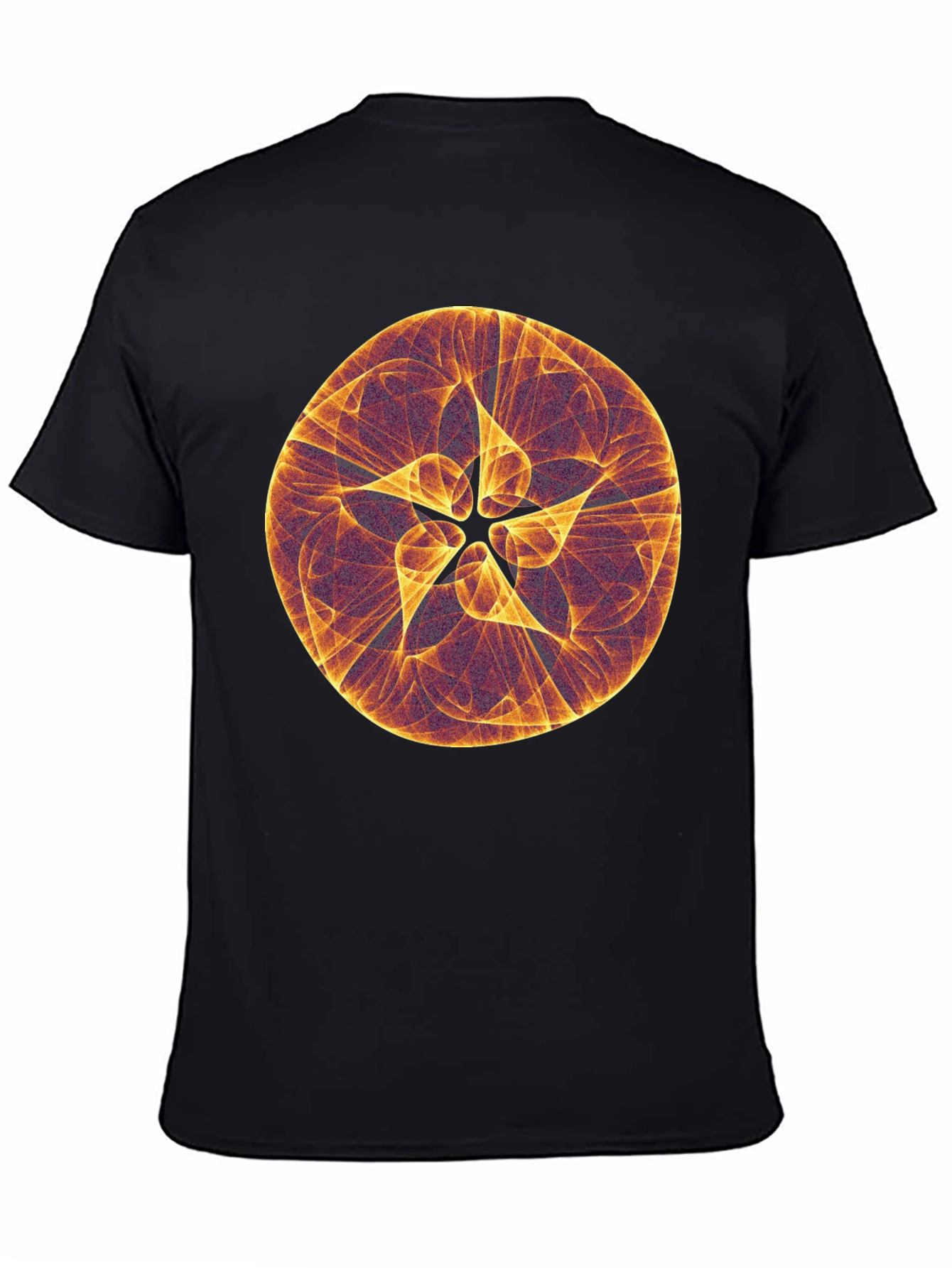 Abstract Starburst Graphic Tee