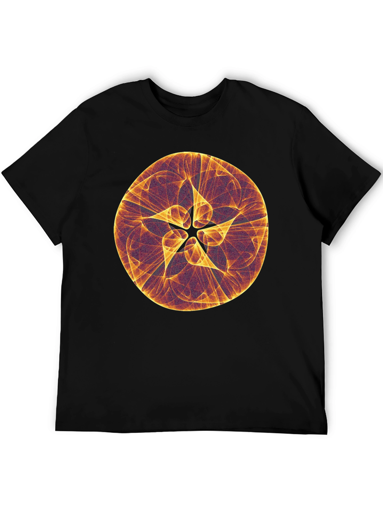 Abstract Starburst Graphic Tee