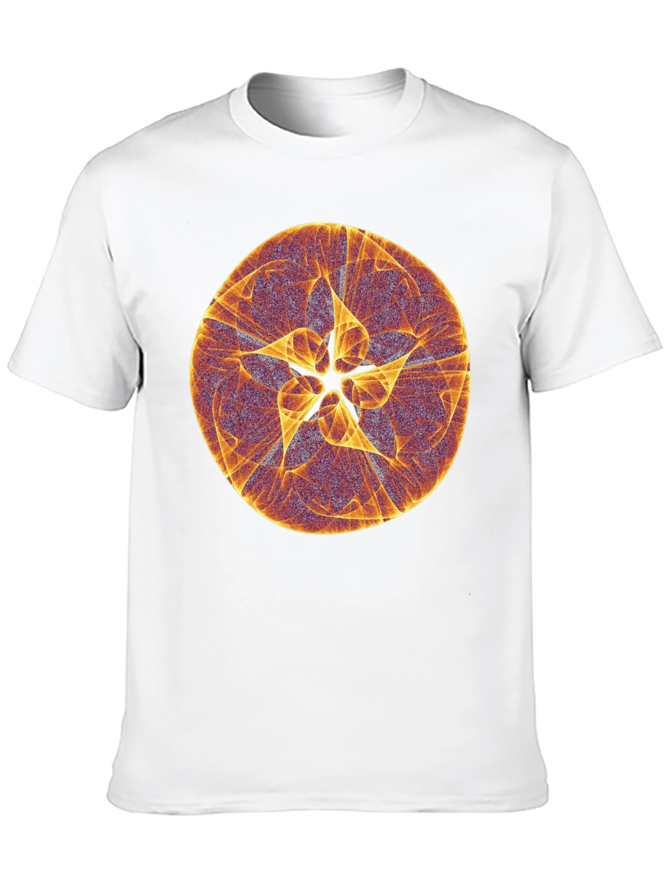 Abstract Starburst Graphic Tee