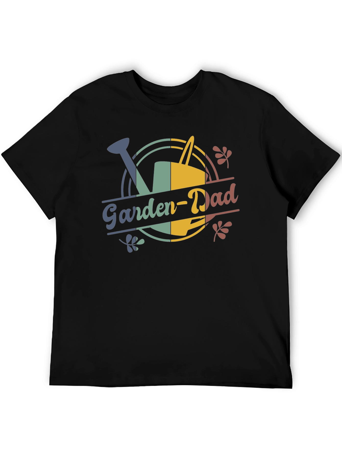 Garden Dad T-Shirt - Black Graphic Tee