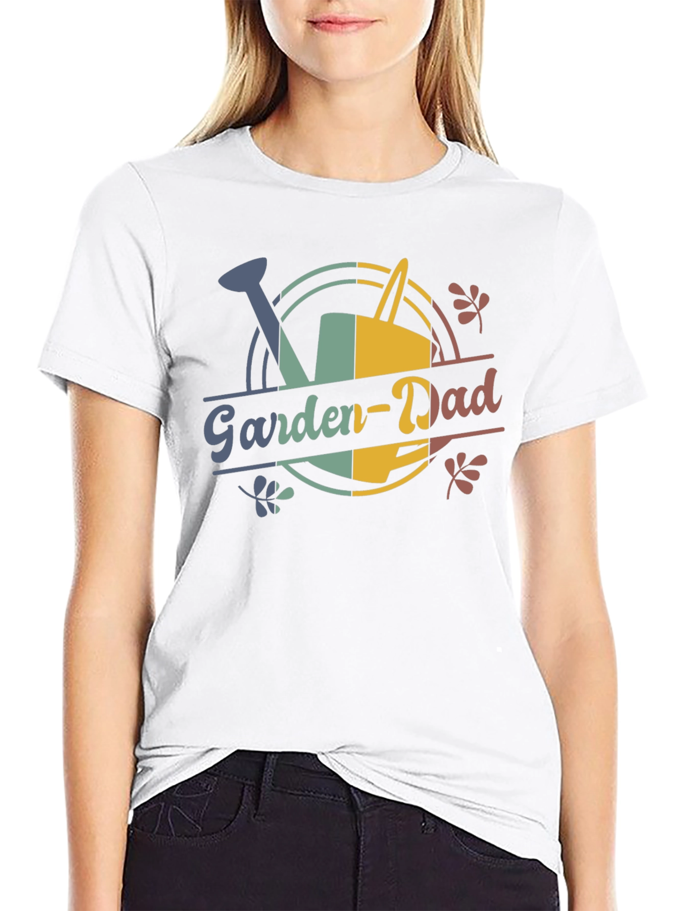 Garden Dad T-Shirt - Black Graphic Tee