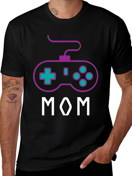 Gamer Mom T-Shirt - Cool Controller Design