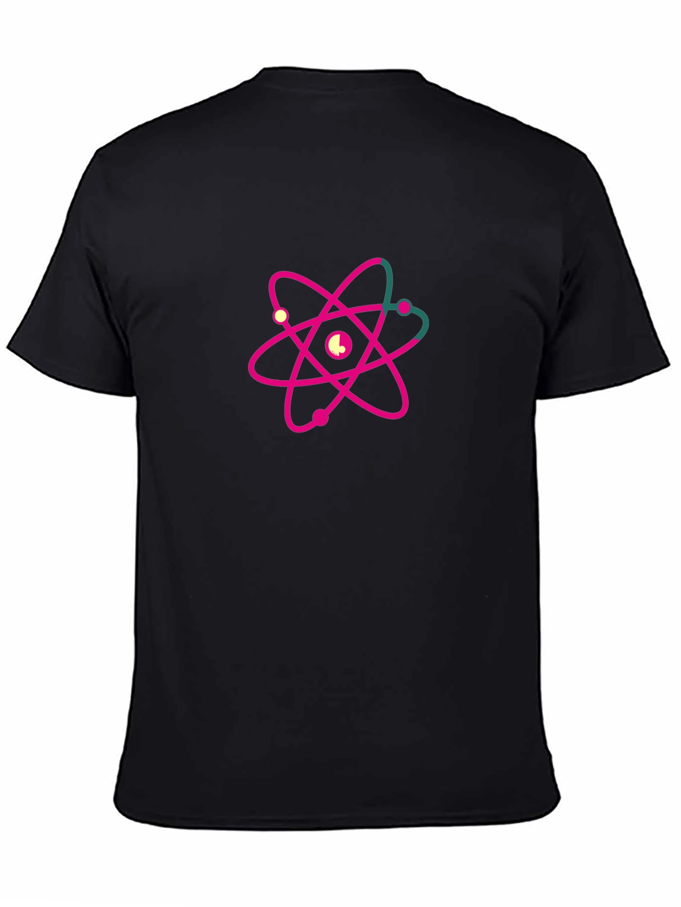 Atom Graphic Black T-Shirt