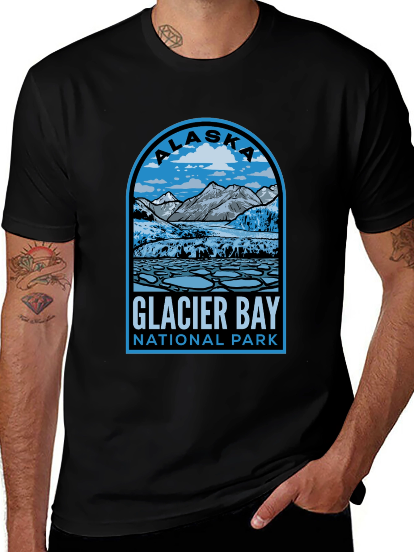 Alaska Glacier Bay National Park T-Shirt