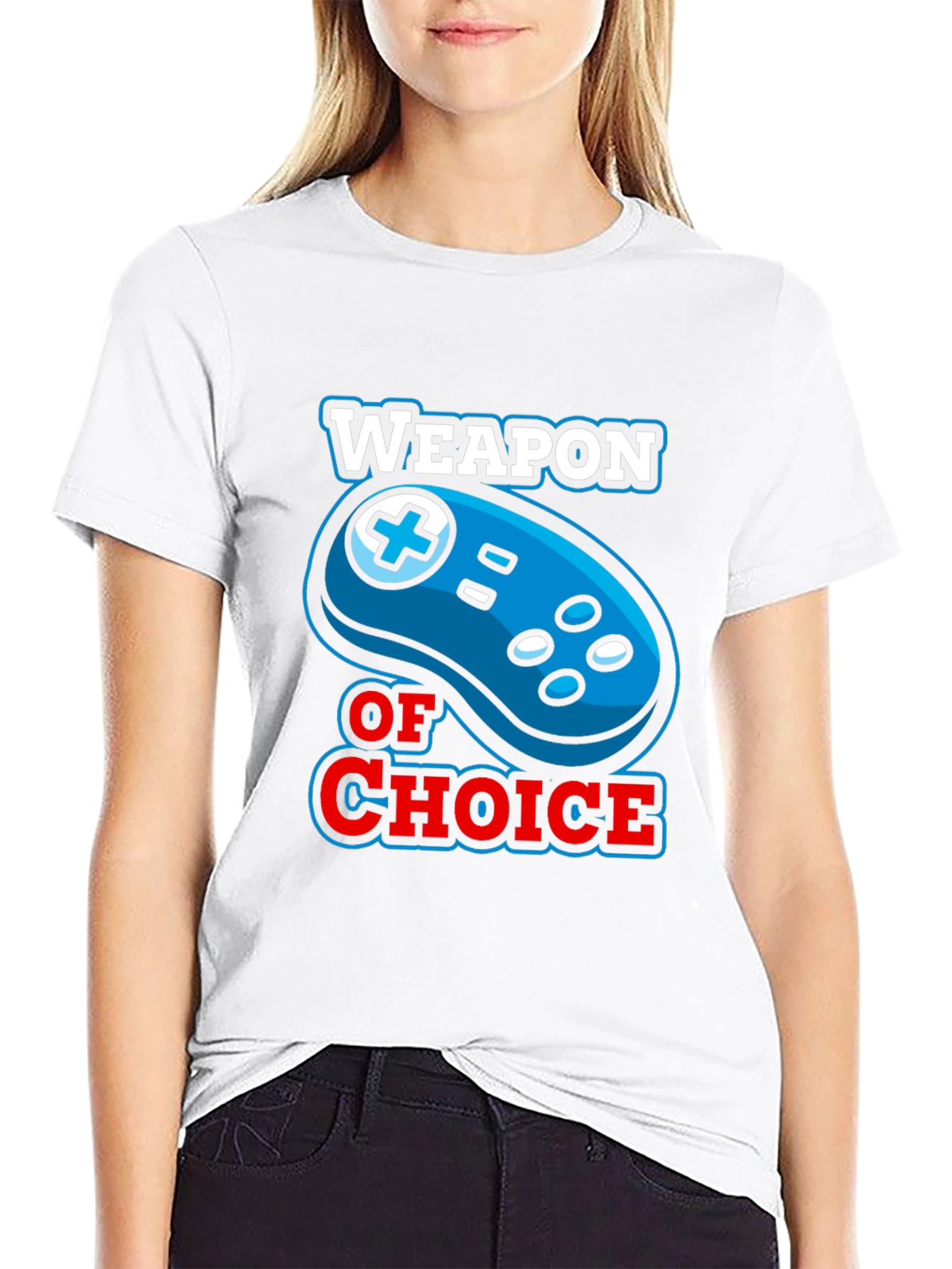 Gamers Weapon of Choice Graphic Tee