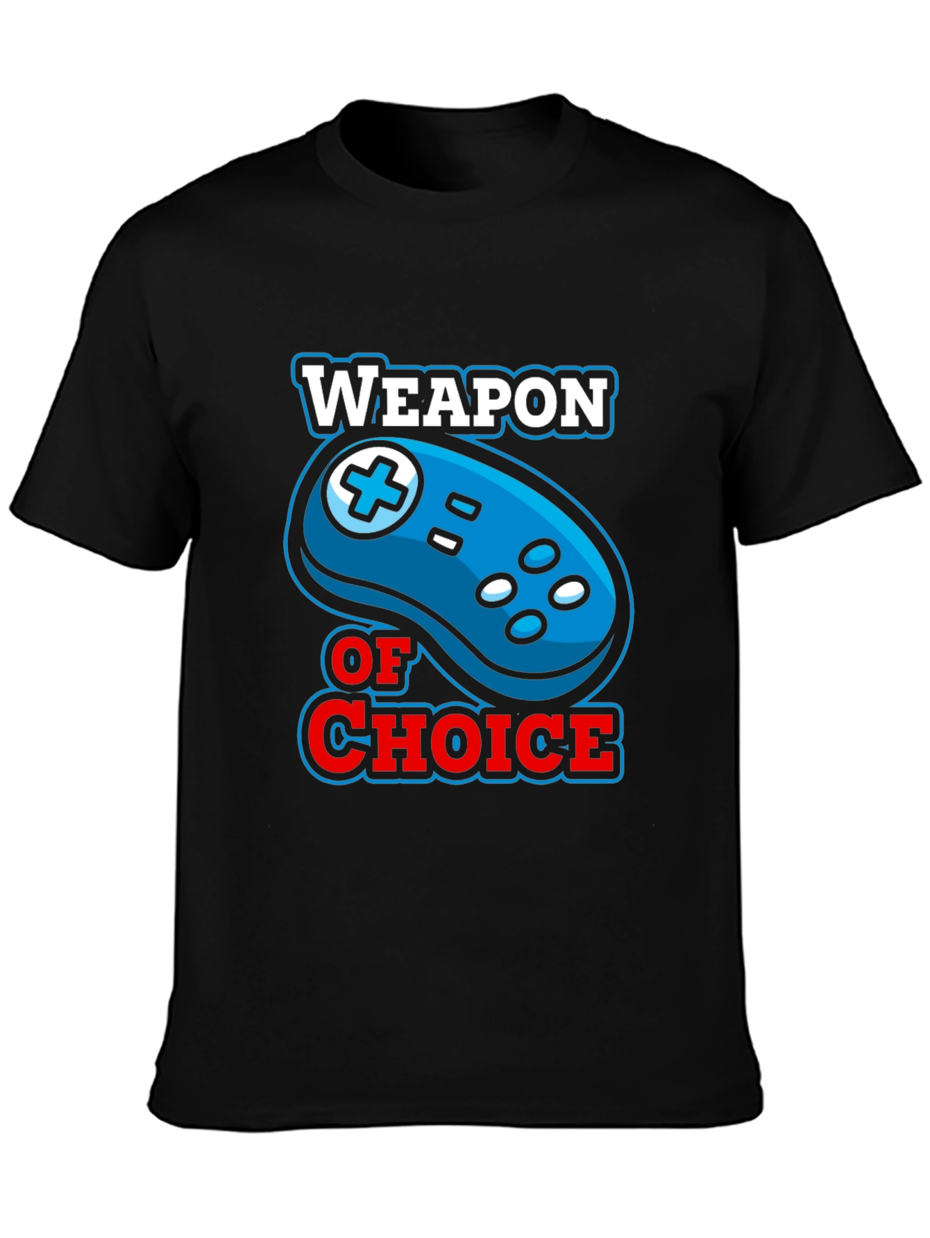 Gamers Weapon of Choice Graphic Tee