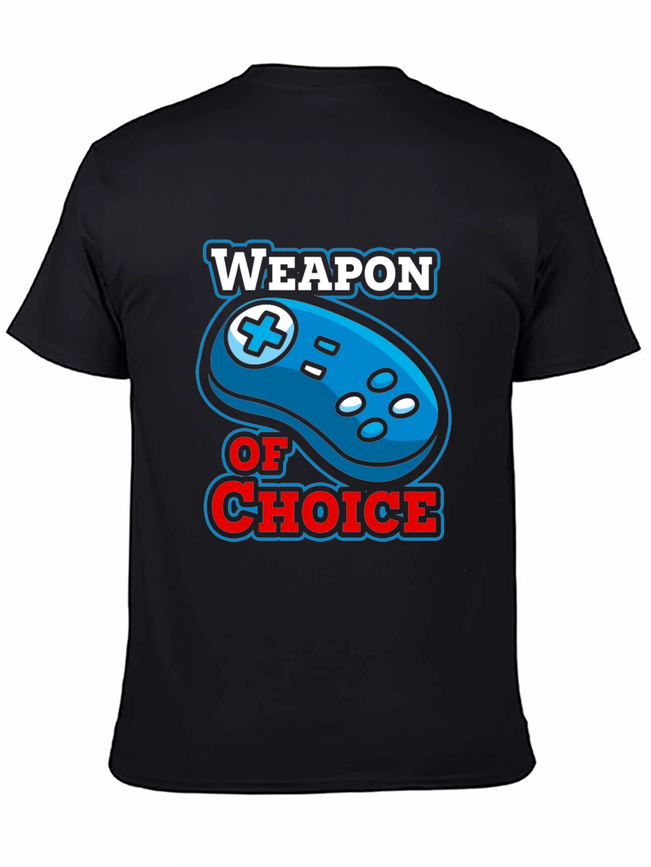 Gamers Weapon of Choice Graphic Tee