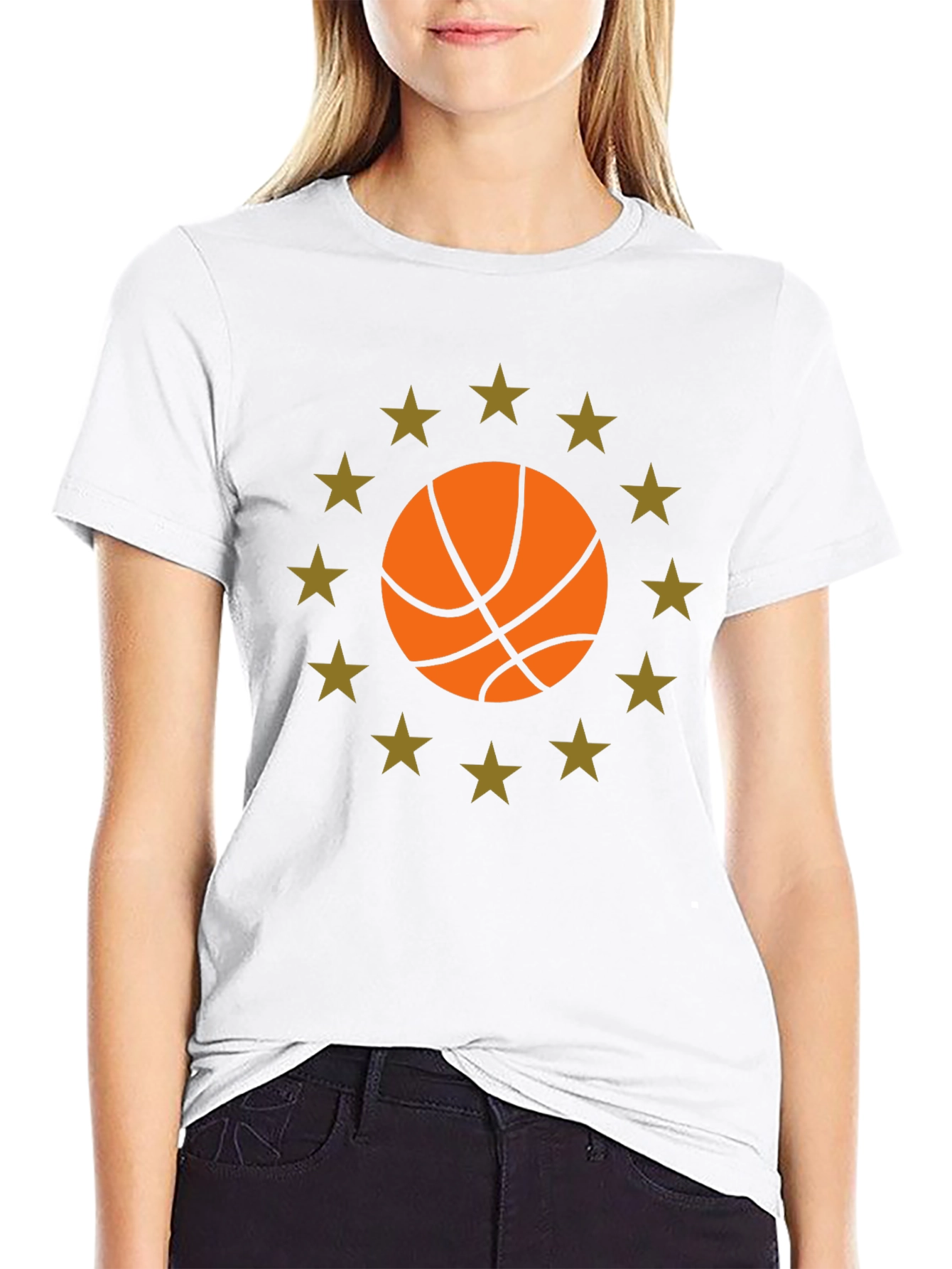 Basketball Star Graphic T-Shirt