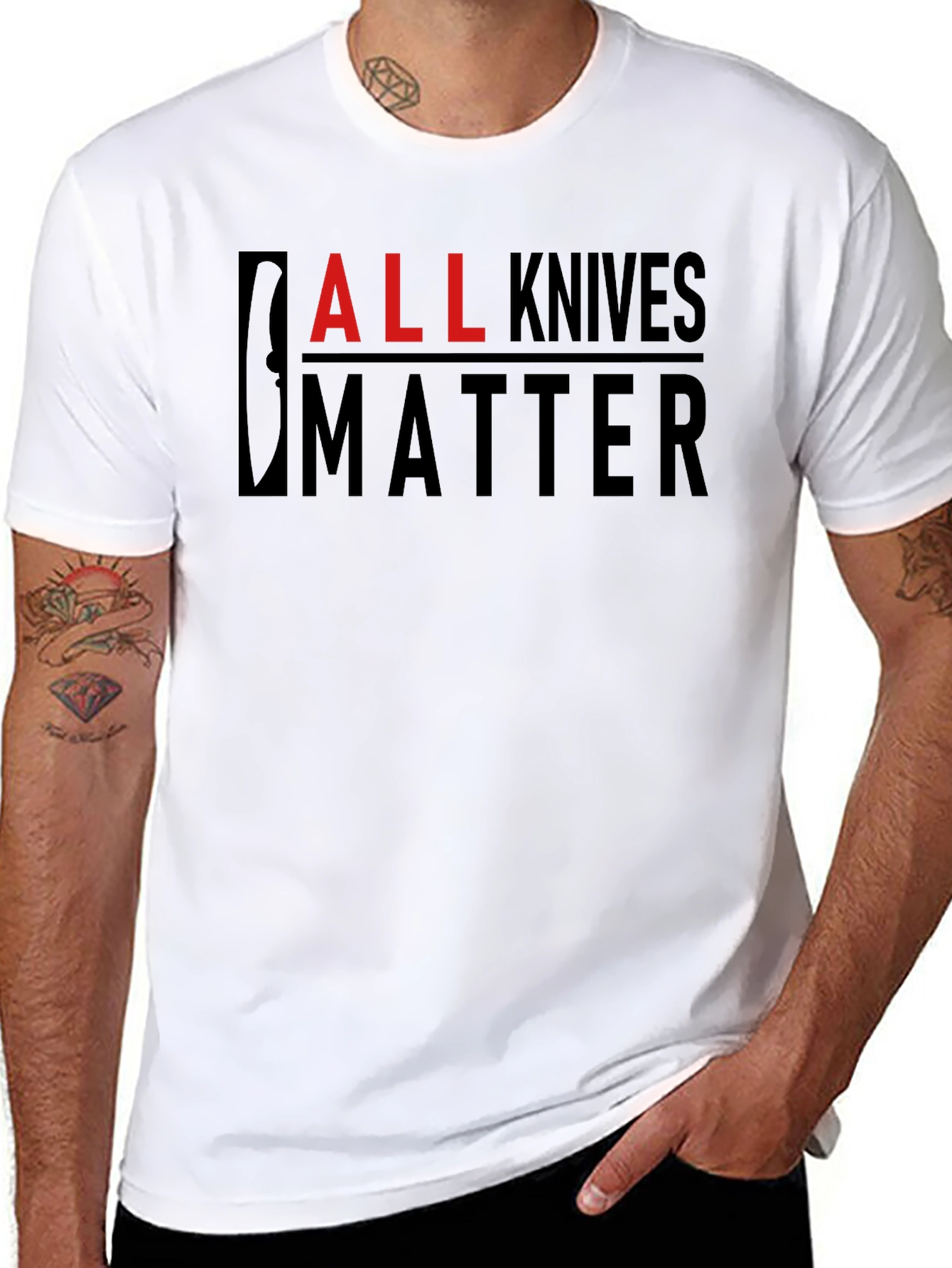 All Knives Matter Graphic Tee