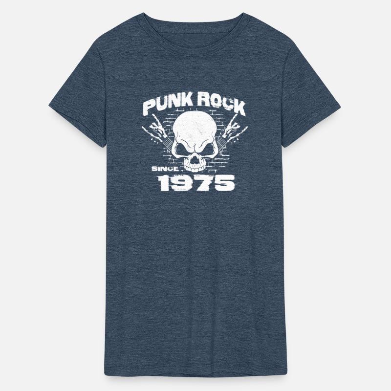 49th Birthday - Punk Rock Since 1975 Skull Rock