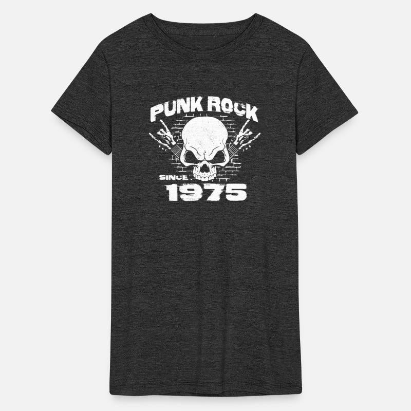 49th Birthday - Punk Rock Since 1975 Skull Rock