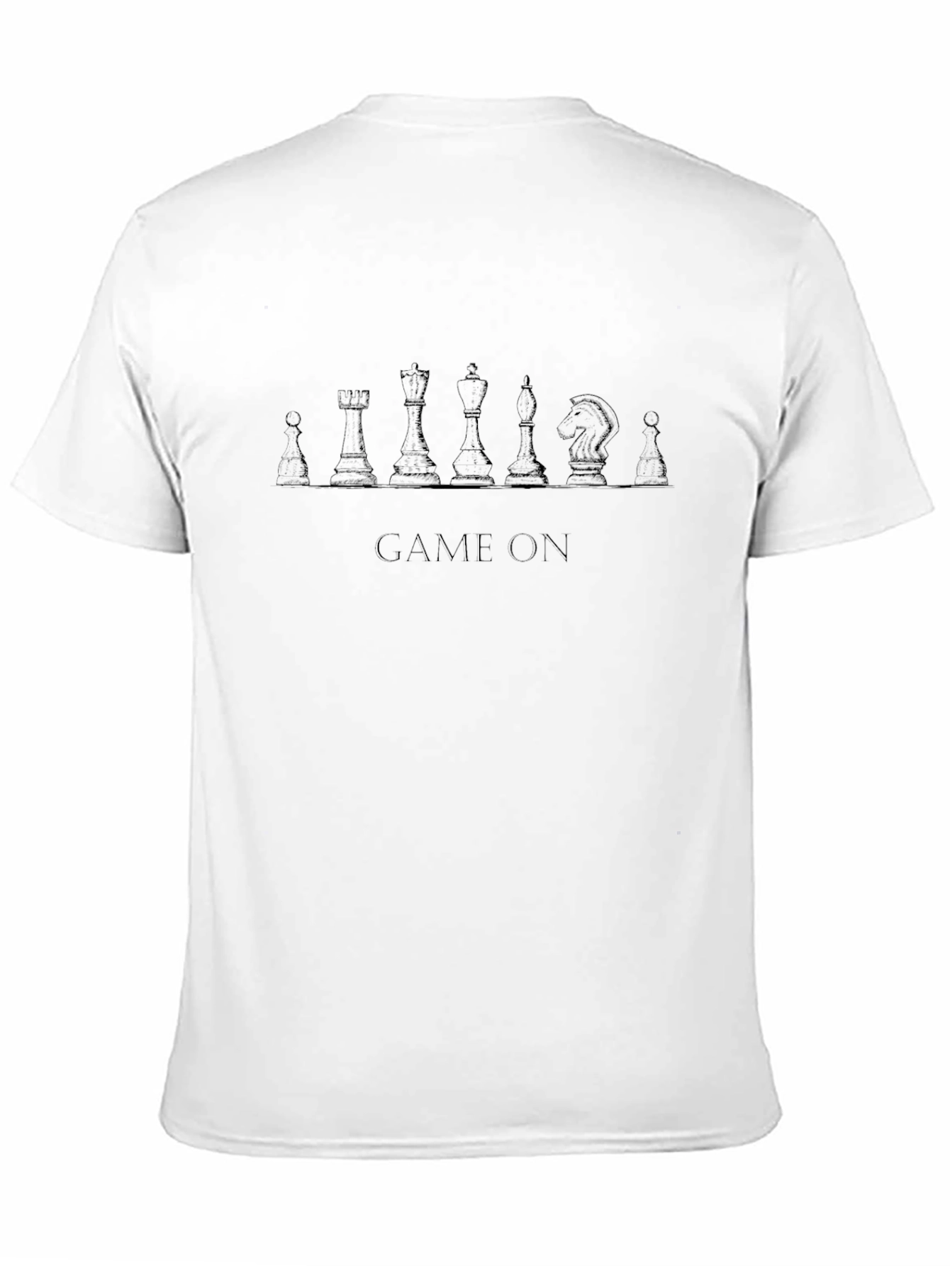 Game On Chess Piece T-Shirt - Stylish Graphic Tee