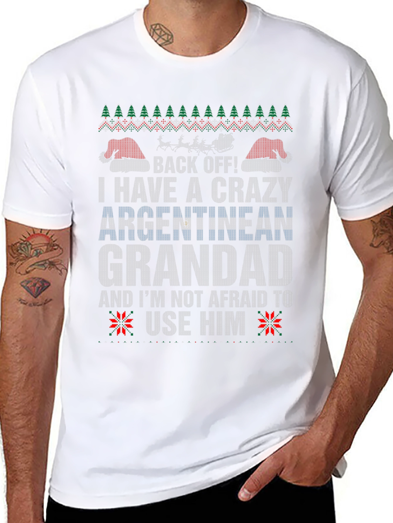 Crazy Argentinean Grandad T-Shirt