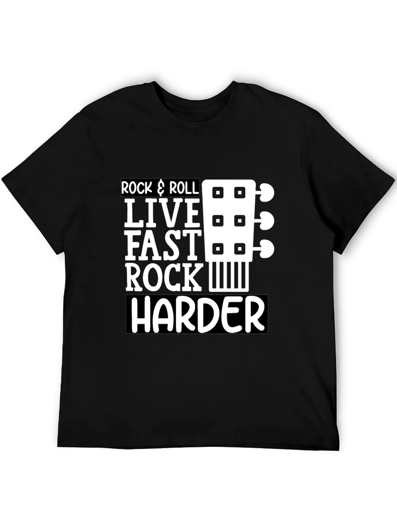 Rock & Roll Live Fast T-Shirt