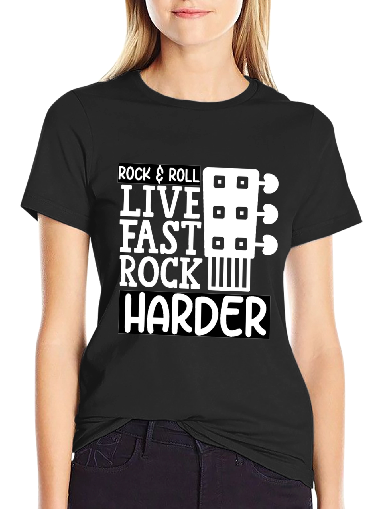 Rock & Roll Live Fast T-Shirt
