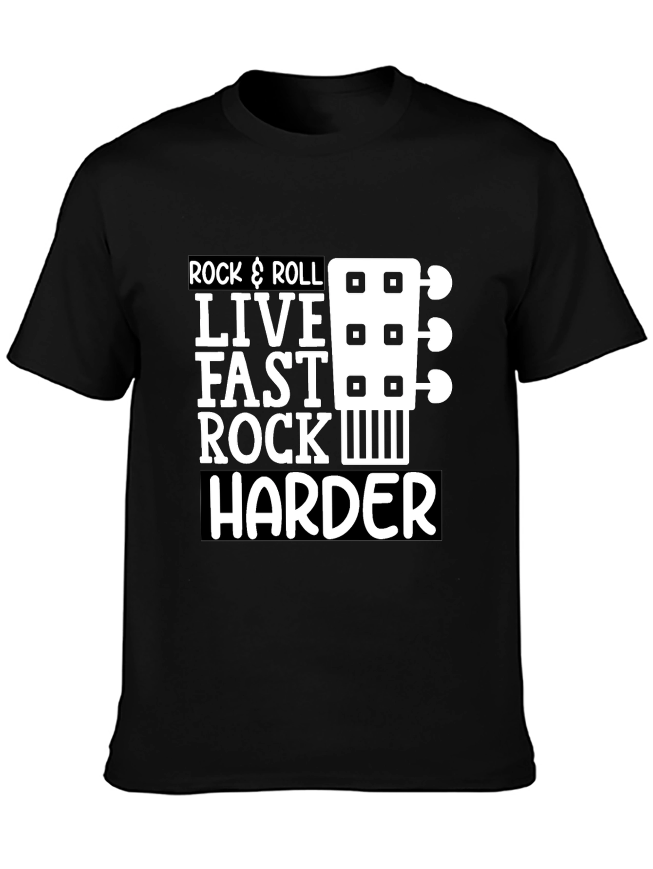 Rock & Roll Live Fast T-Shirt