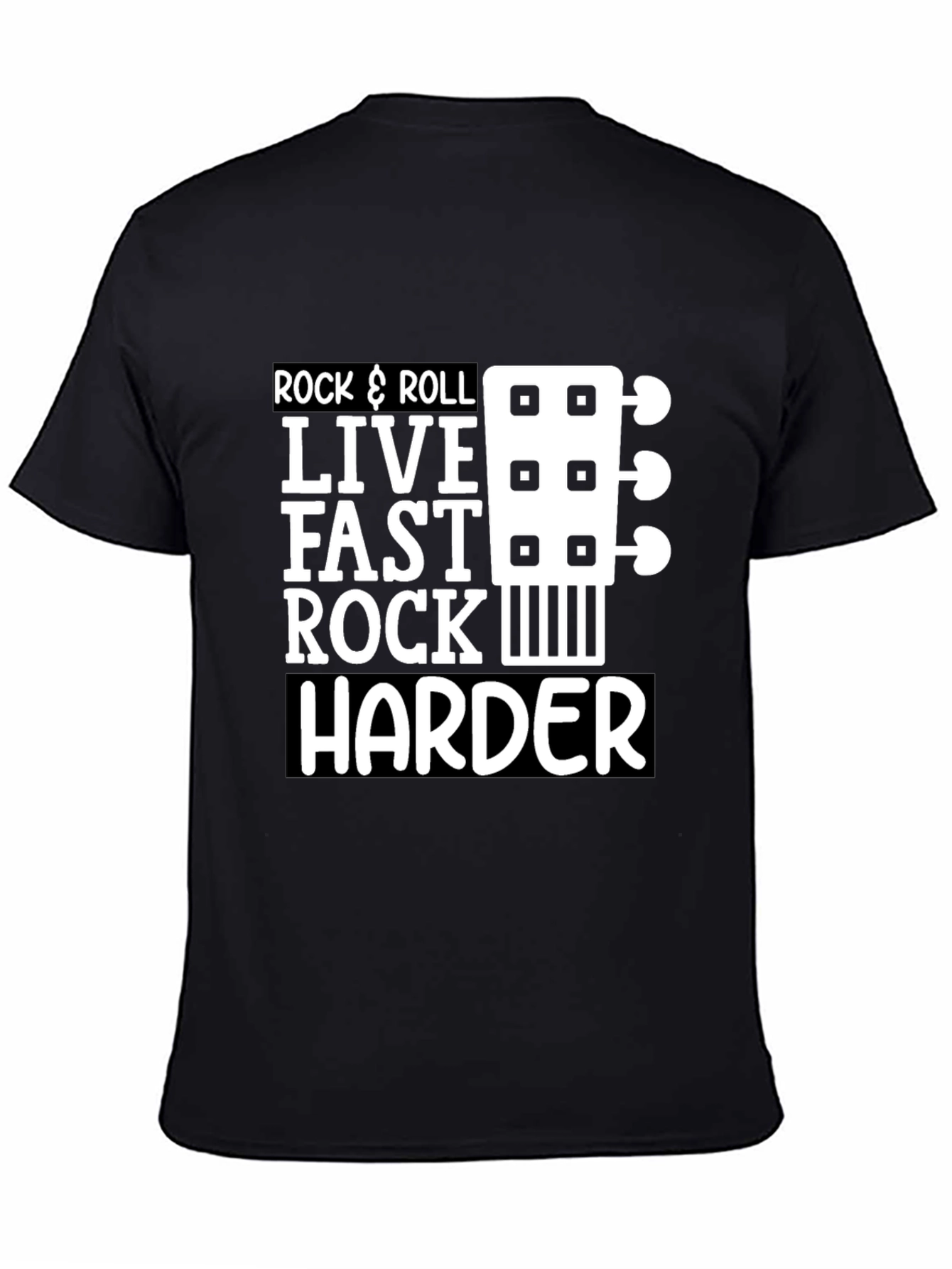 Rock & Roll Live Fast T-Shirt