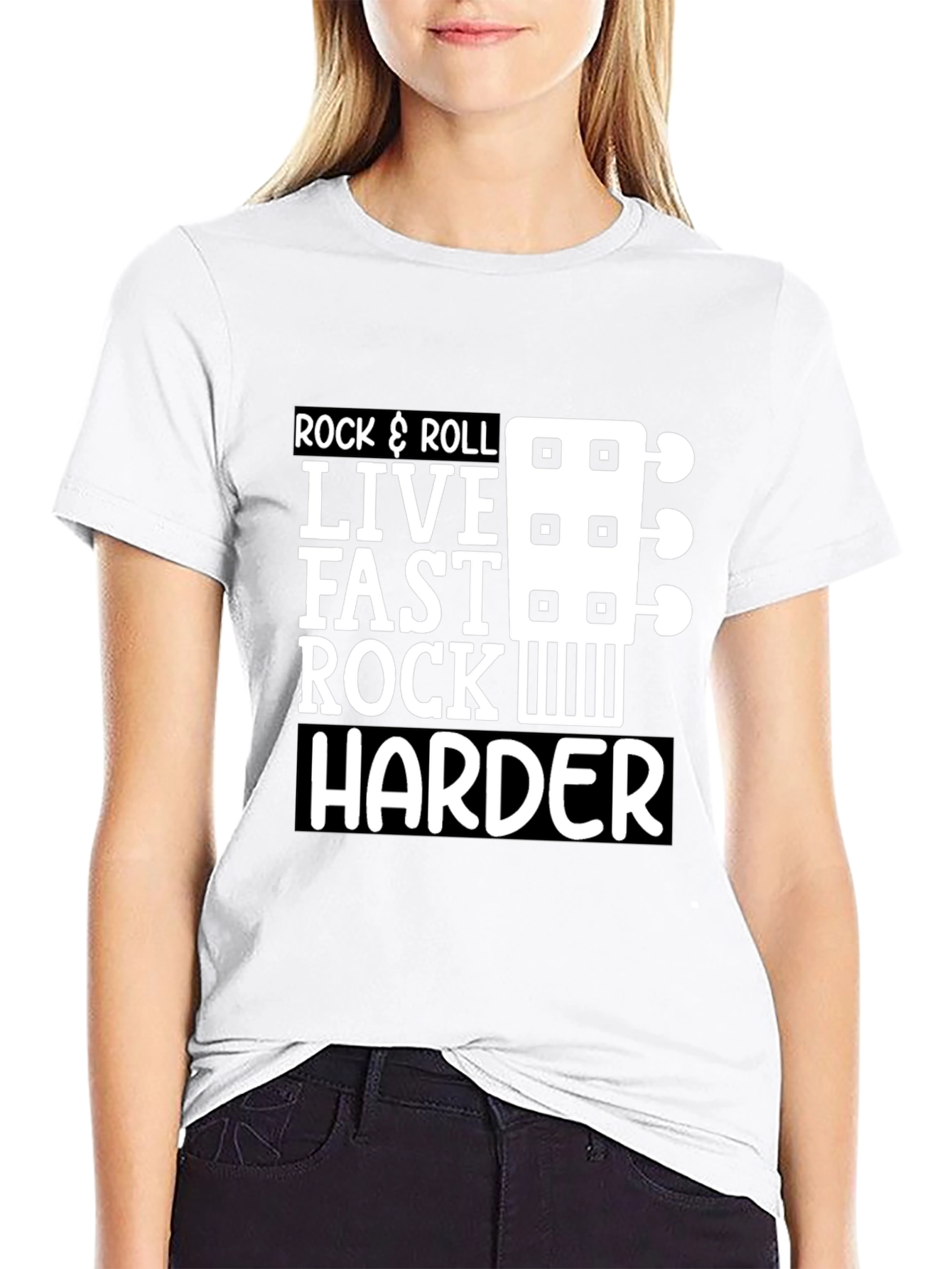 Rock & Roll Live Fast T-Shirt
