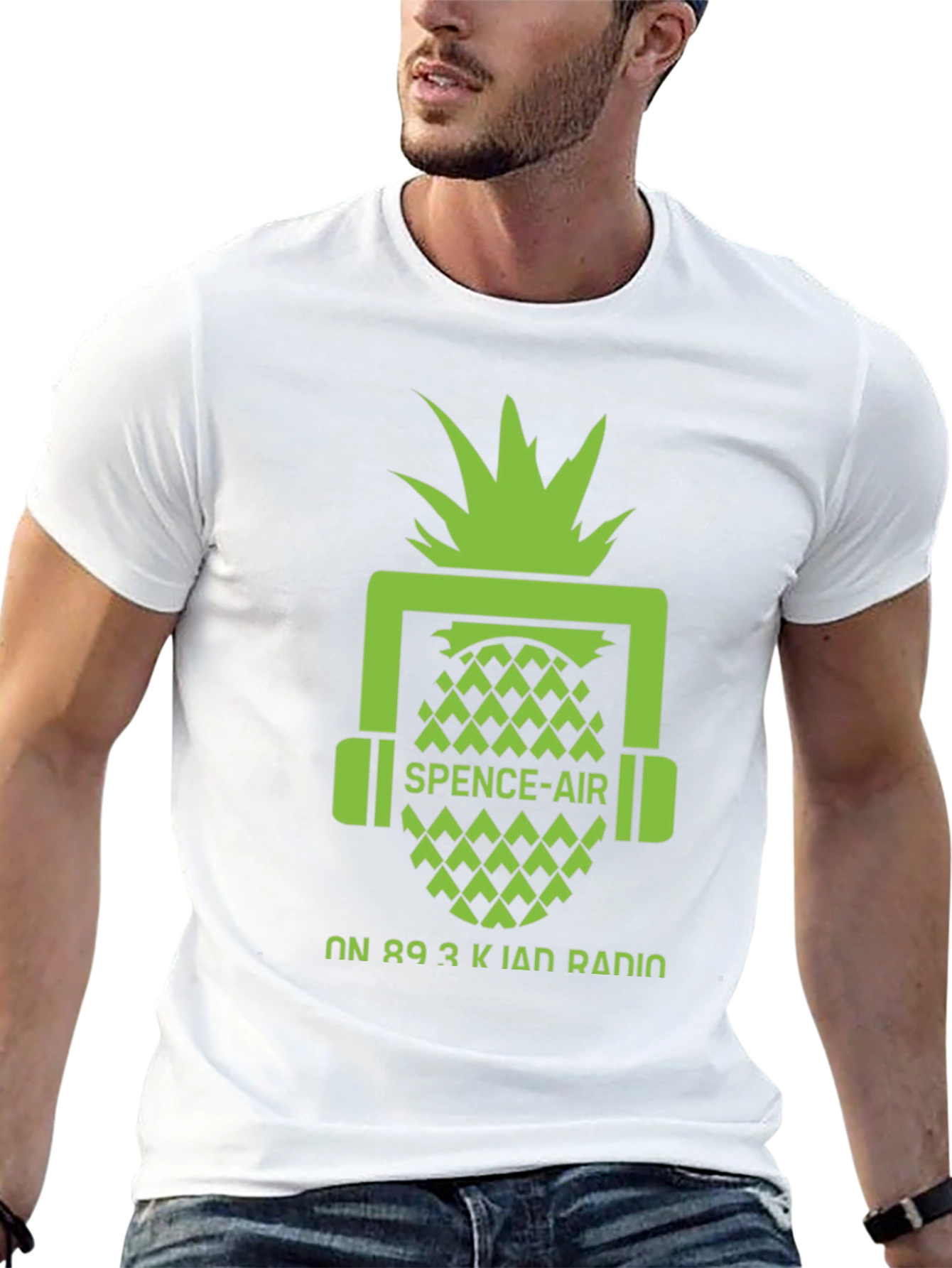 Spence-Air On 89.3 KIAN Radio Black T-Shirt