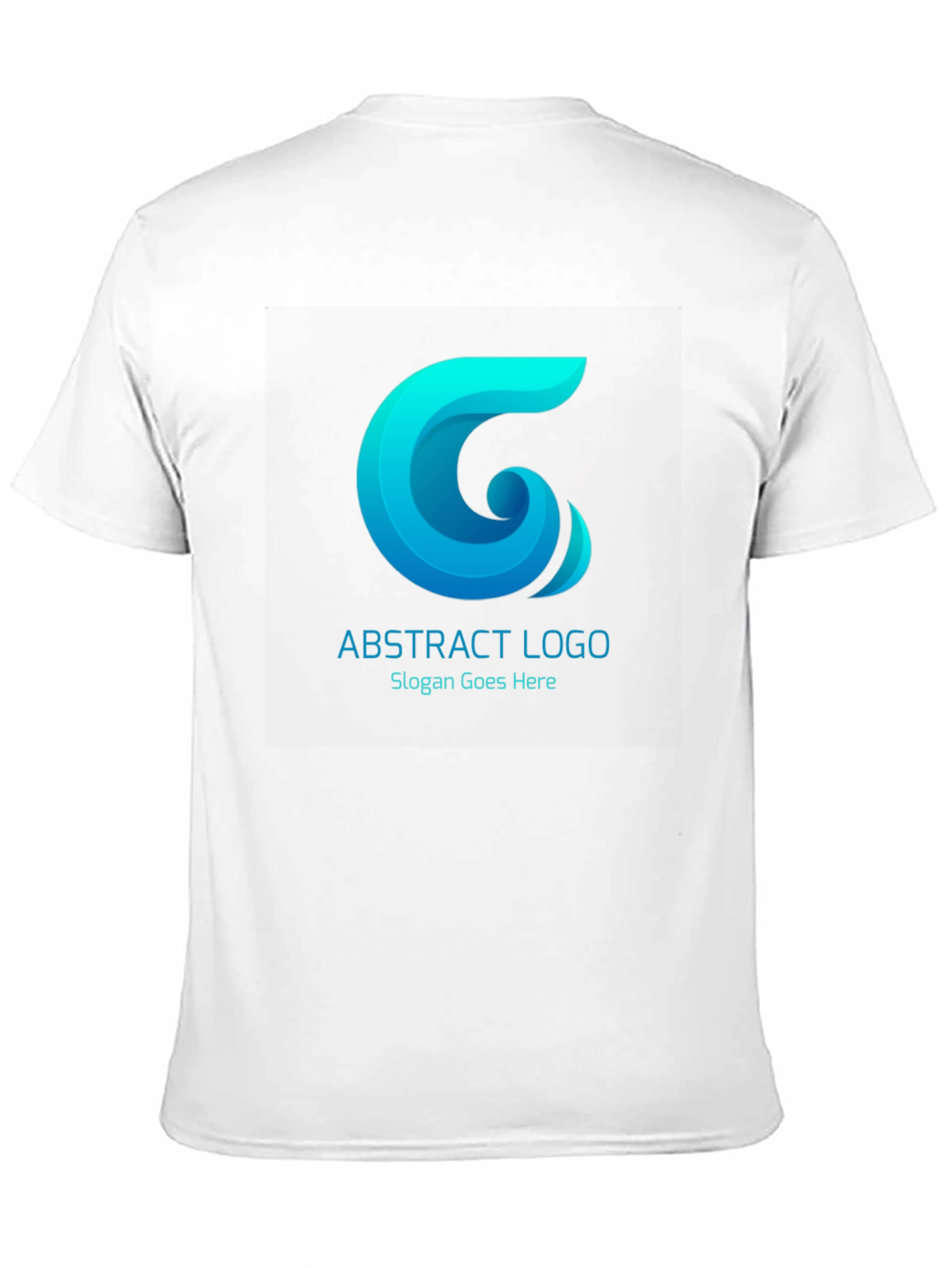 Abstract Logo Black T-Shirt