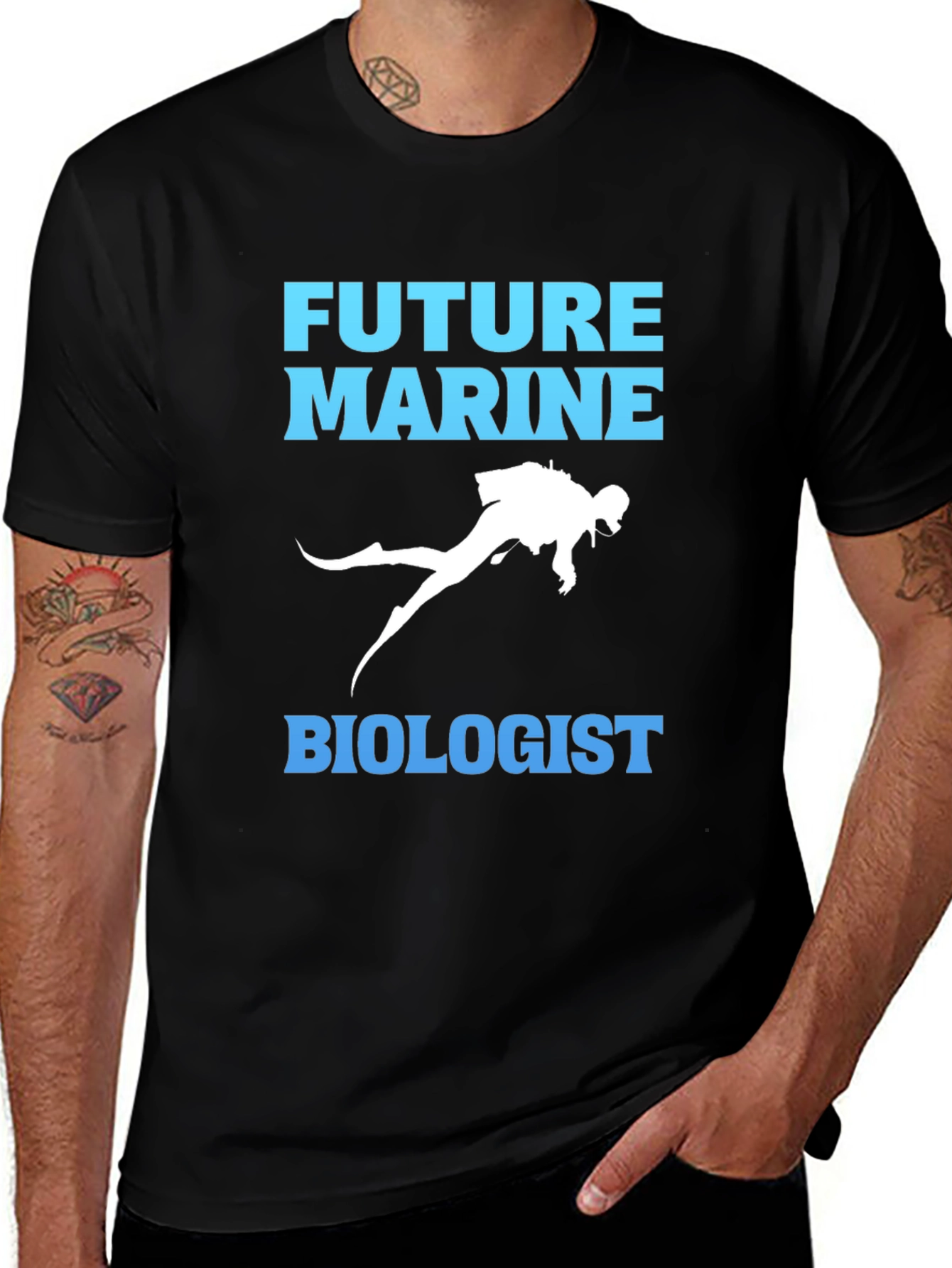 Future Marine Biologist T-Shirt - Dive into Science!