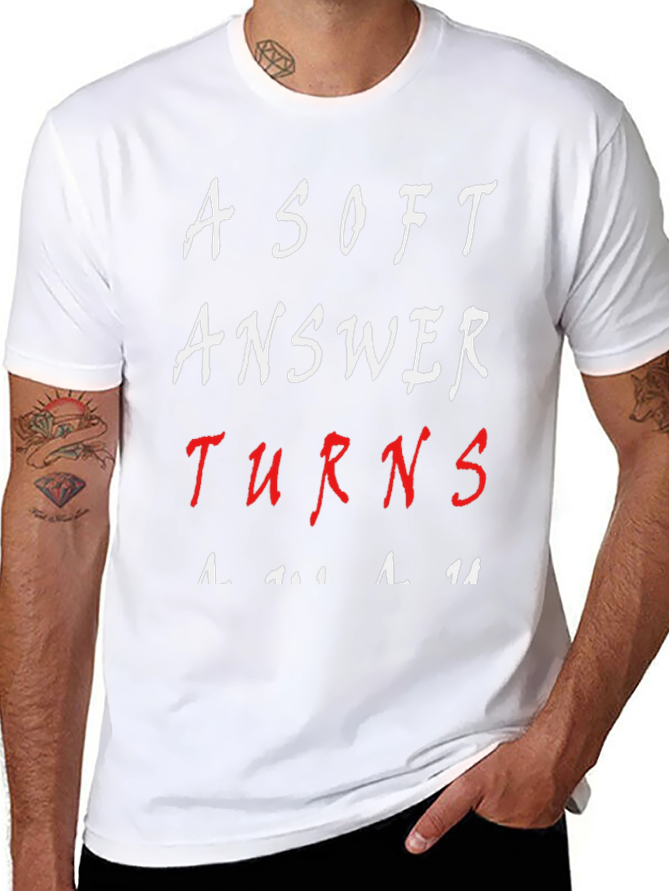 A Soft Answer Turns Away Wrath T-Shirt