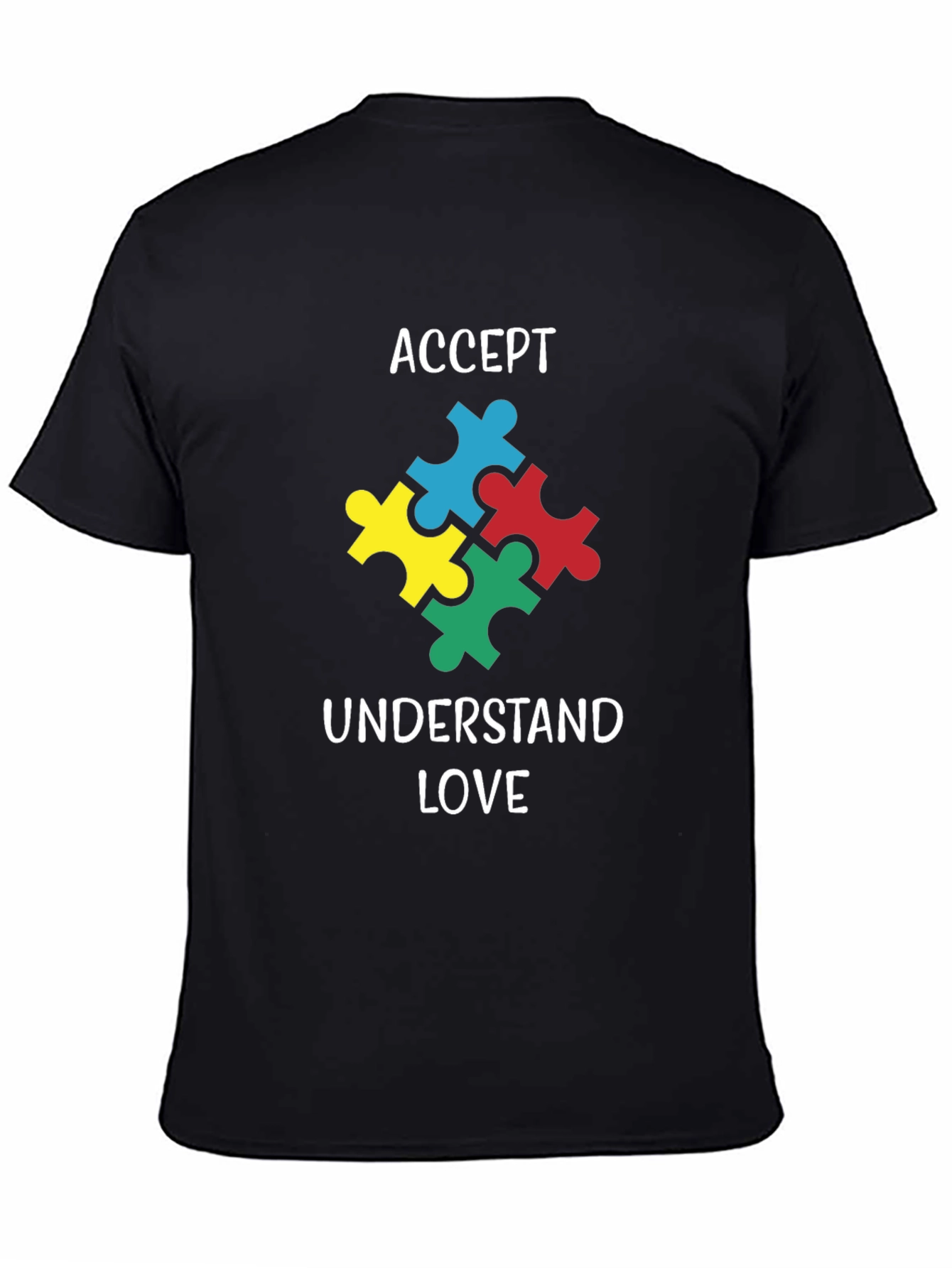 Autism Awareness T-Shirt: Accept Understand Love
