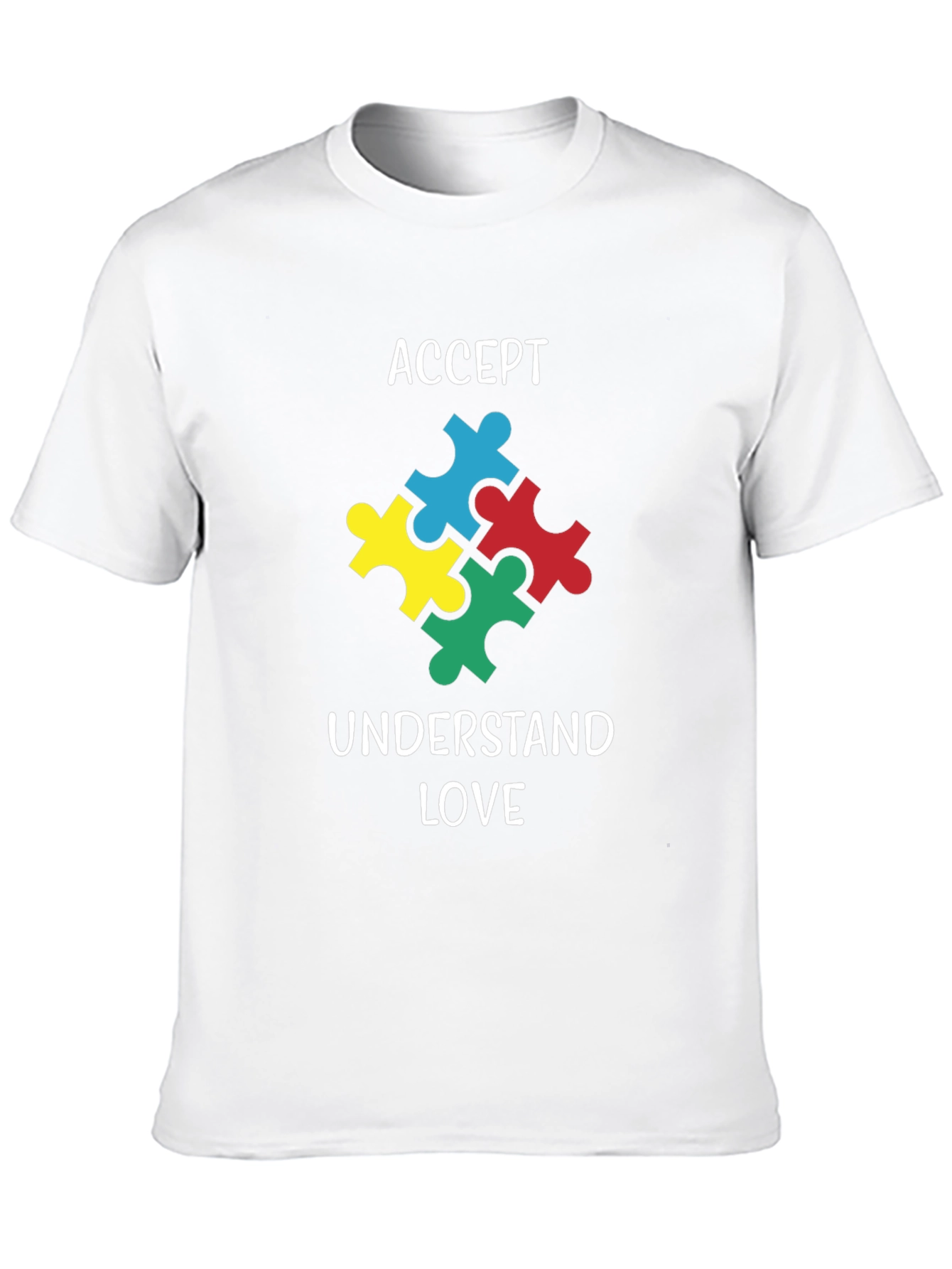 Autism Awareness T-Shirt: Accept Understand Love
