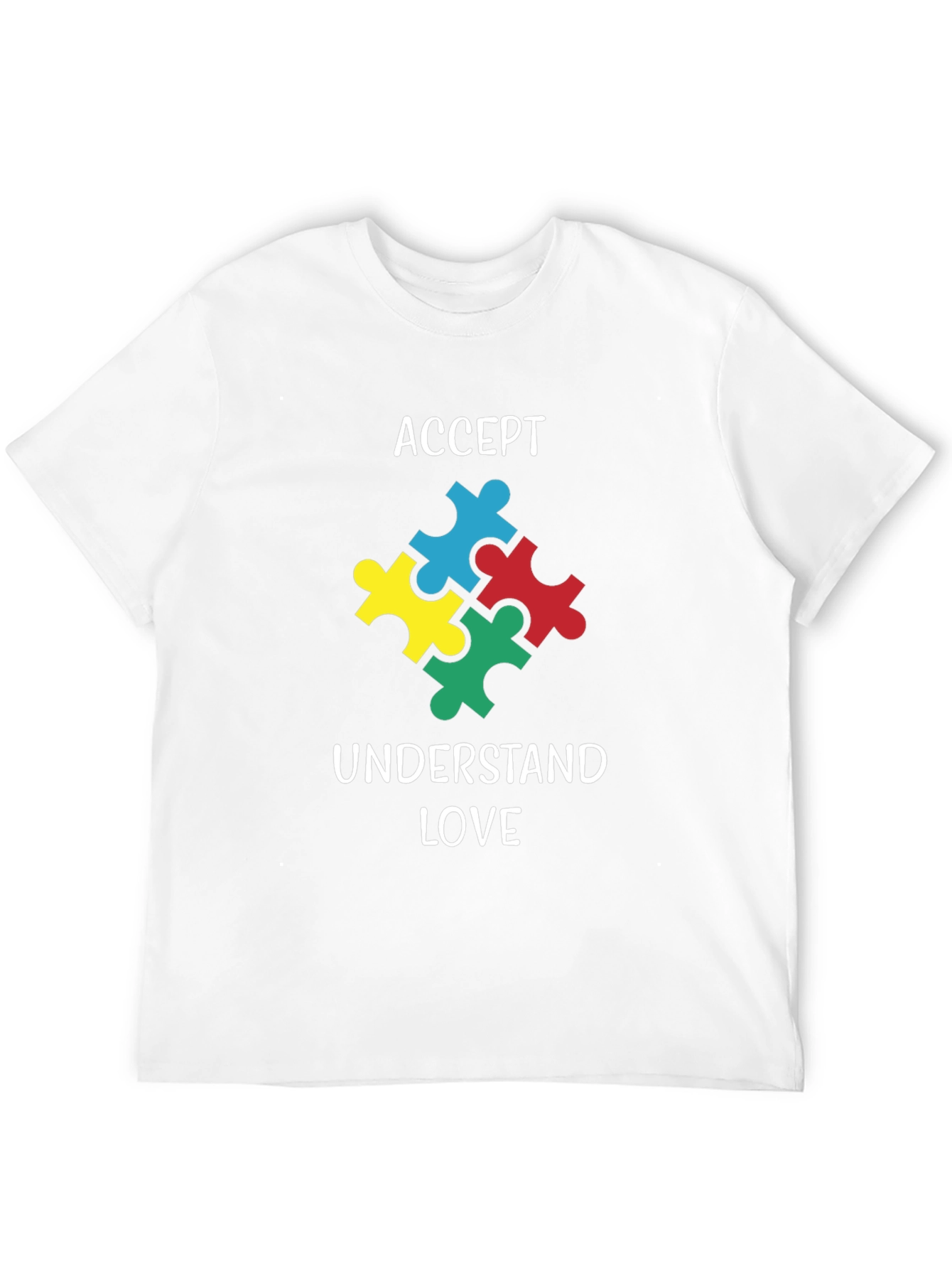 Autism Awareness T-Shirt: Accept Understand Love