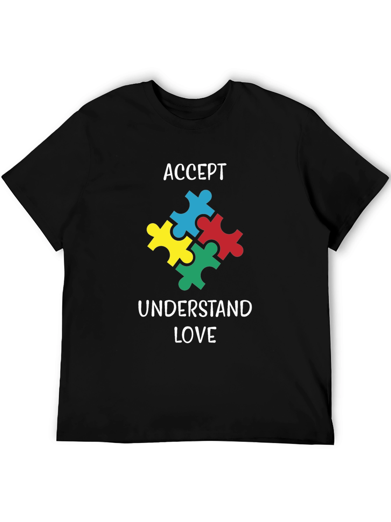 Autism Awareness T-Shirt: Accept Understand Love