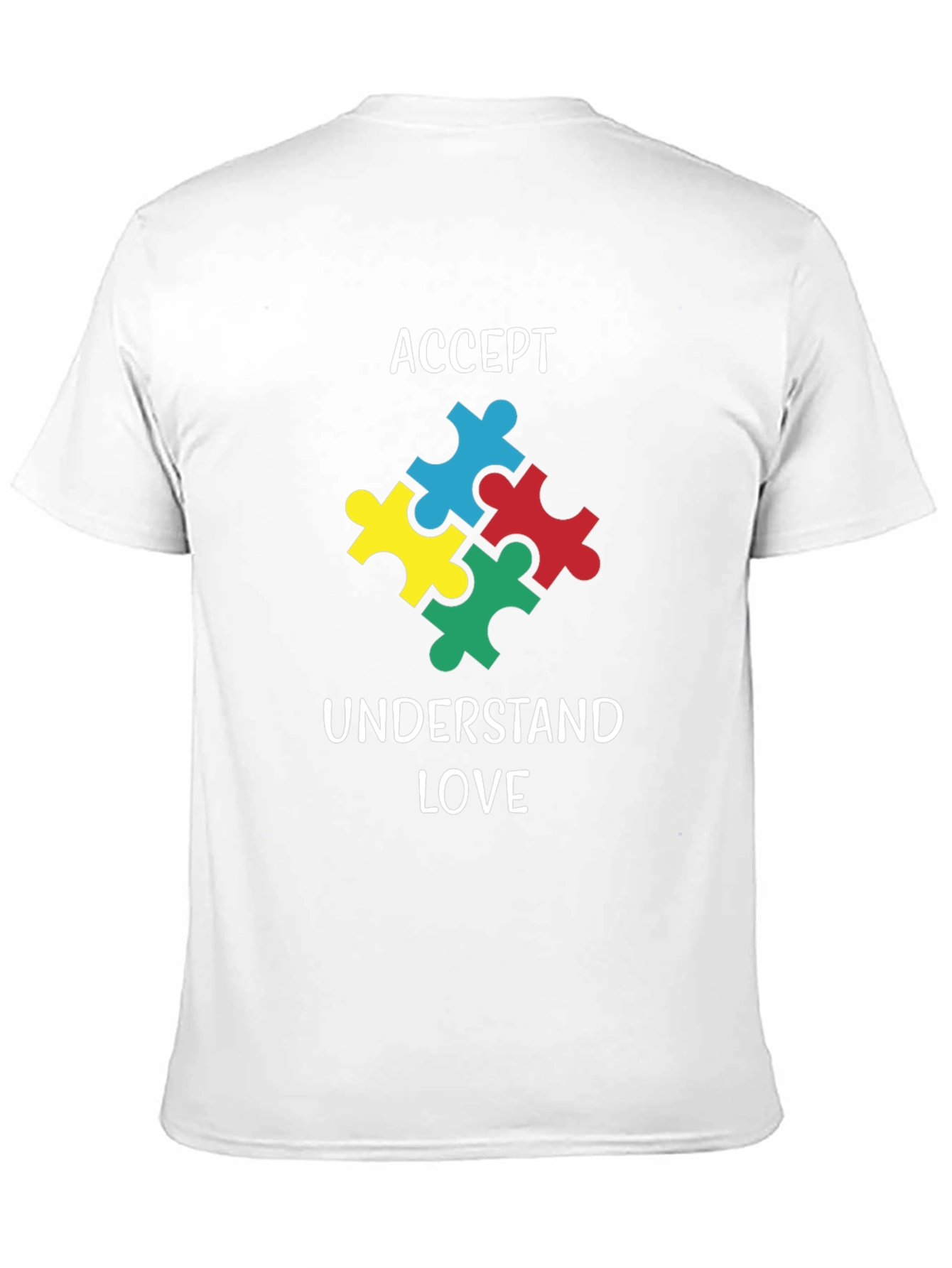 Autism Awareness T-Shirt: Accept Understand Love